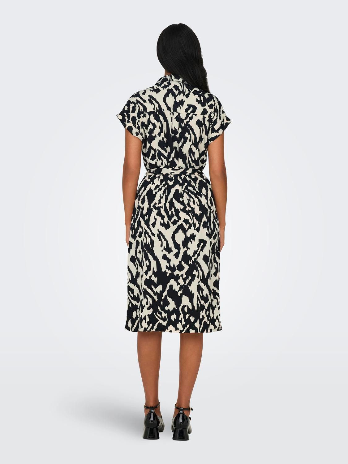 Only Jurk met overhemdkraag ONLHANNOVER S/S SHIRT DRESS NOOS WVN