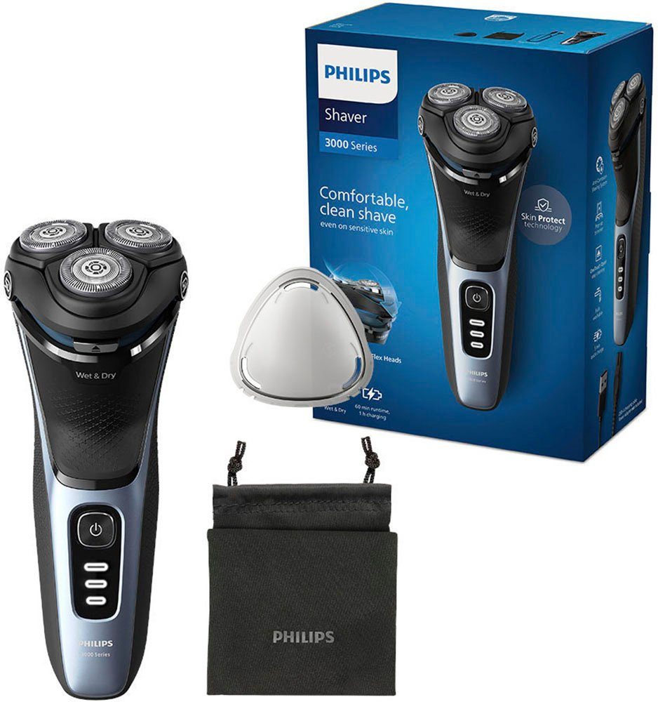 Philips Elektrisch scheerapparaat Shaver Series 3000 S3243/12 5-dimensionaal beweegbare...