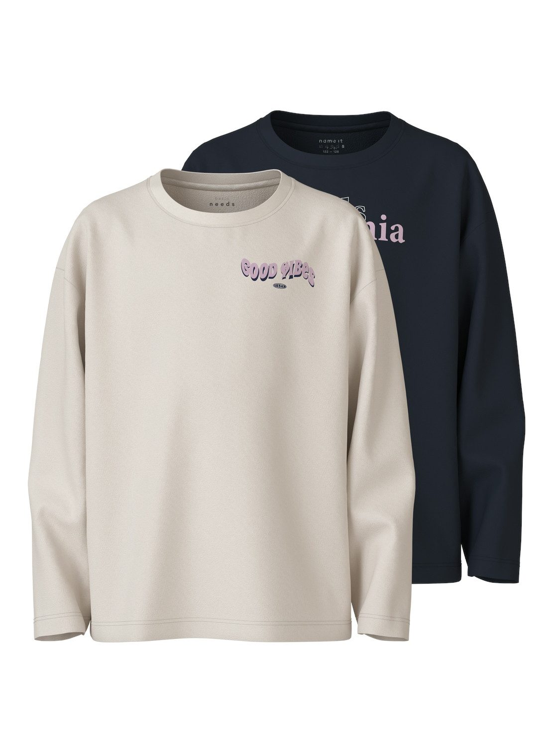 Name It Shirt met lange mouwen NKFVEEN 2P LS RLX TOP