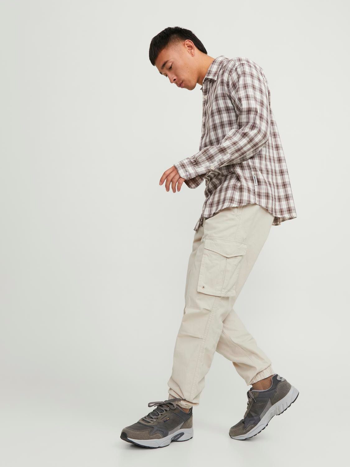 Jack & Jones Cargobroek JPSTKANE NOAH CUFFED CARGO NOOS