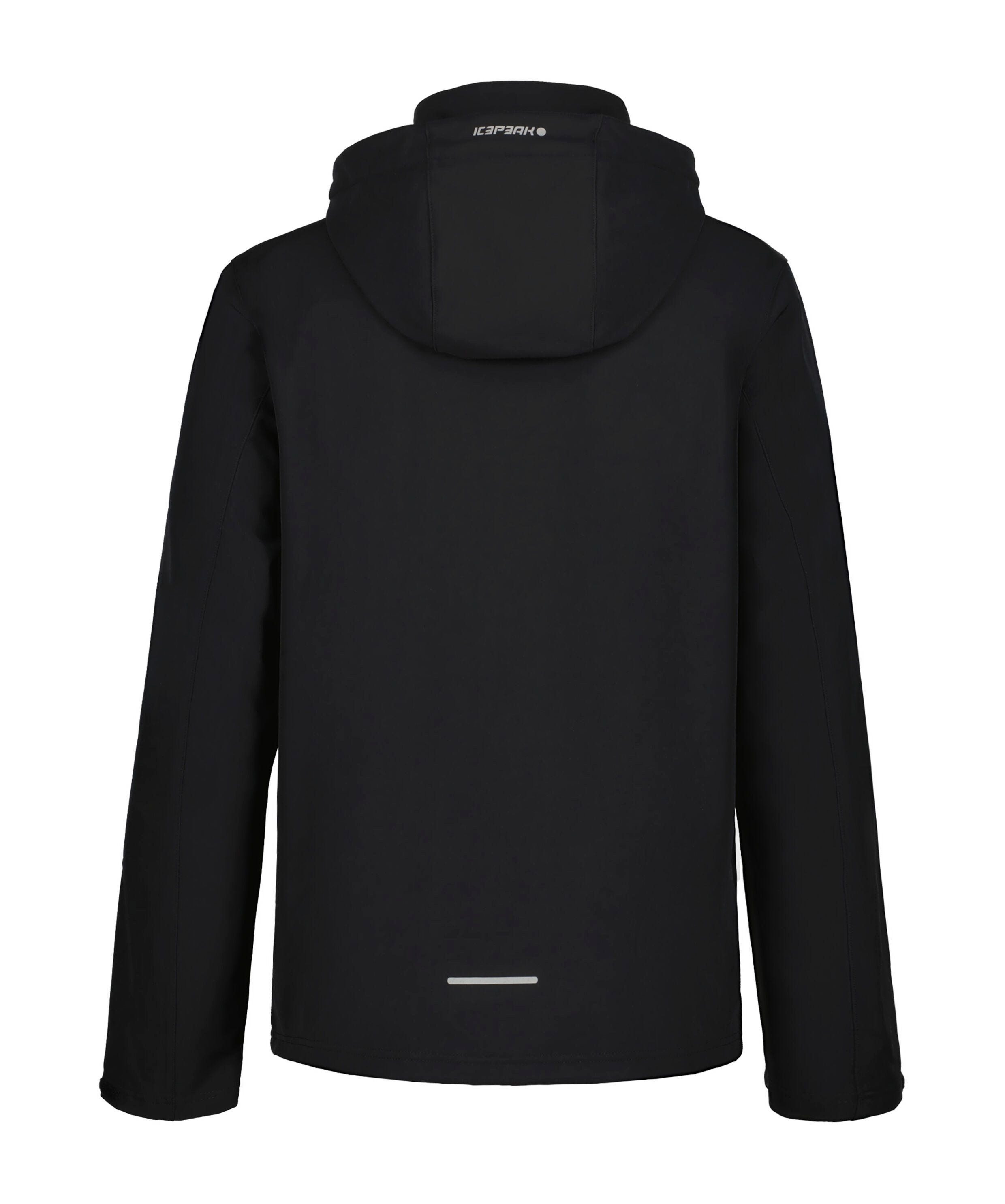Icepeak Softshell-jack BRIMFIELD met stijlvolle logo-opschriften (1 stuk)
