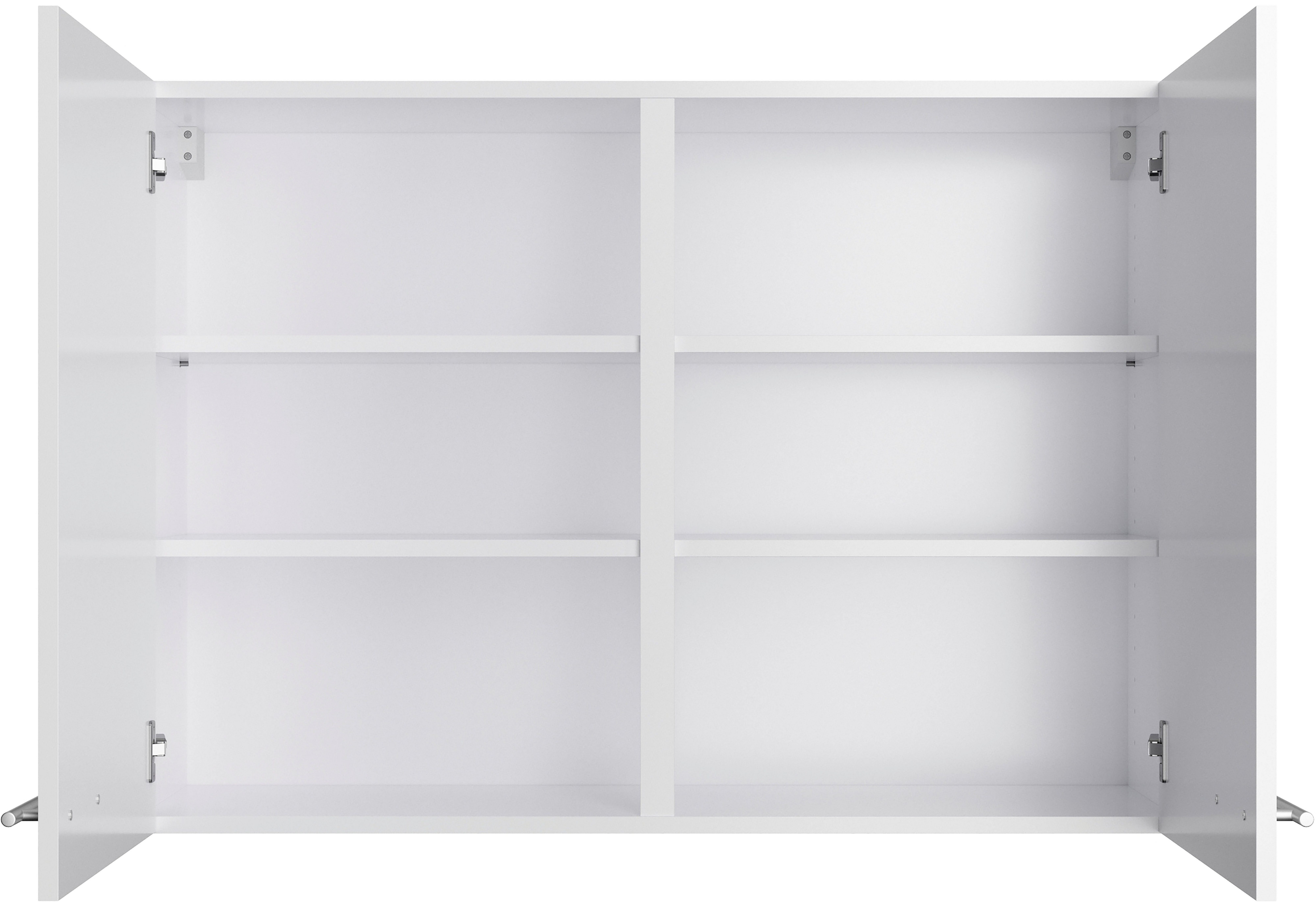OPTIFIT Hangend kastje Lilly Breedte 100 cm, 2 deuren, 4 planken