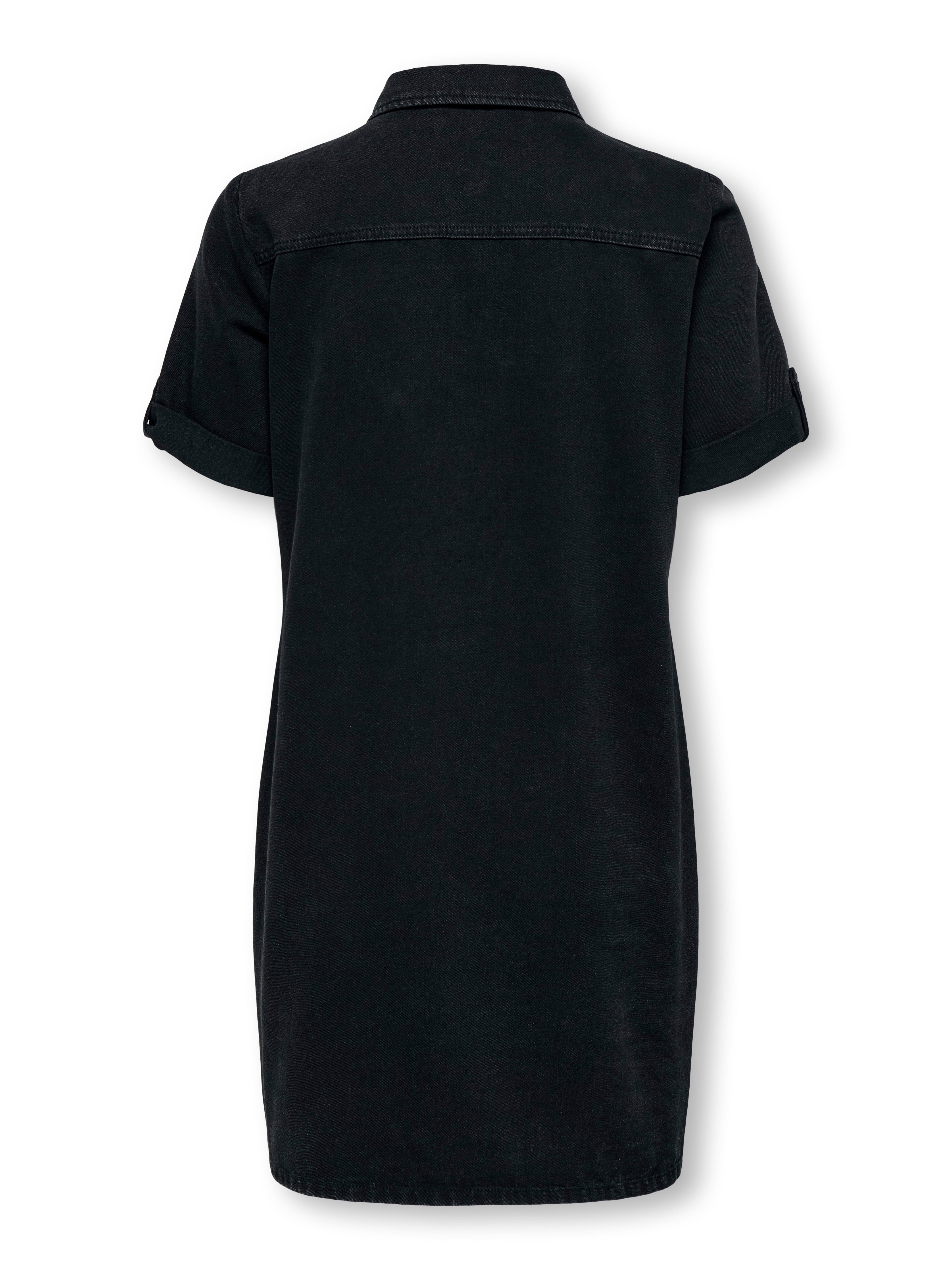 Only Jeans jurk ONLLISA S/S DNM DRESS GUA