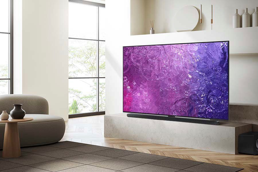 Samsung Led-TV GQ43QN90CAT, 108 cm / 43", 4K Ultra HD, Smart TV, Neo Quantum HDR, Neural Quantum Processor 4K, Gaming Hub