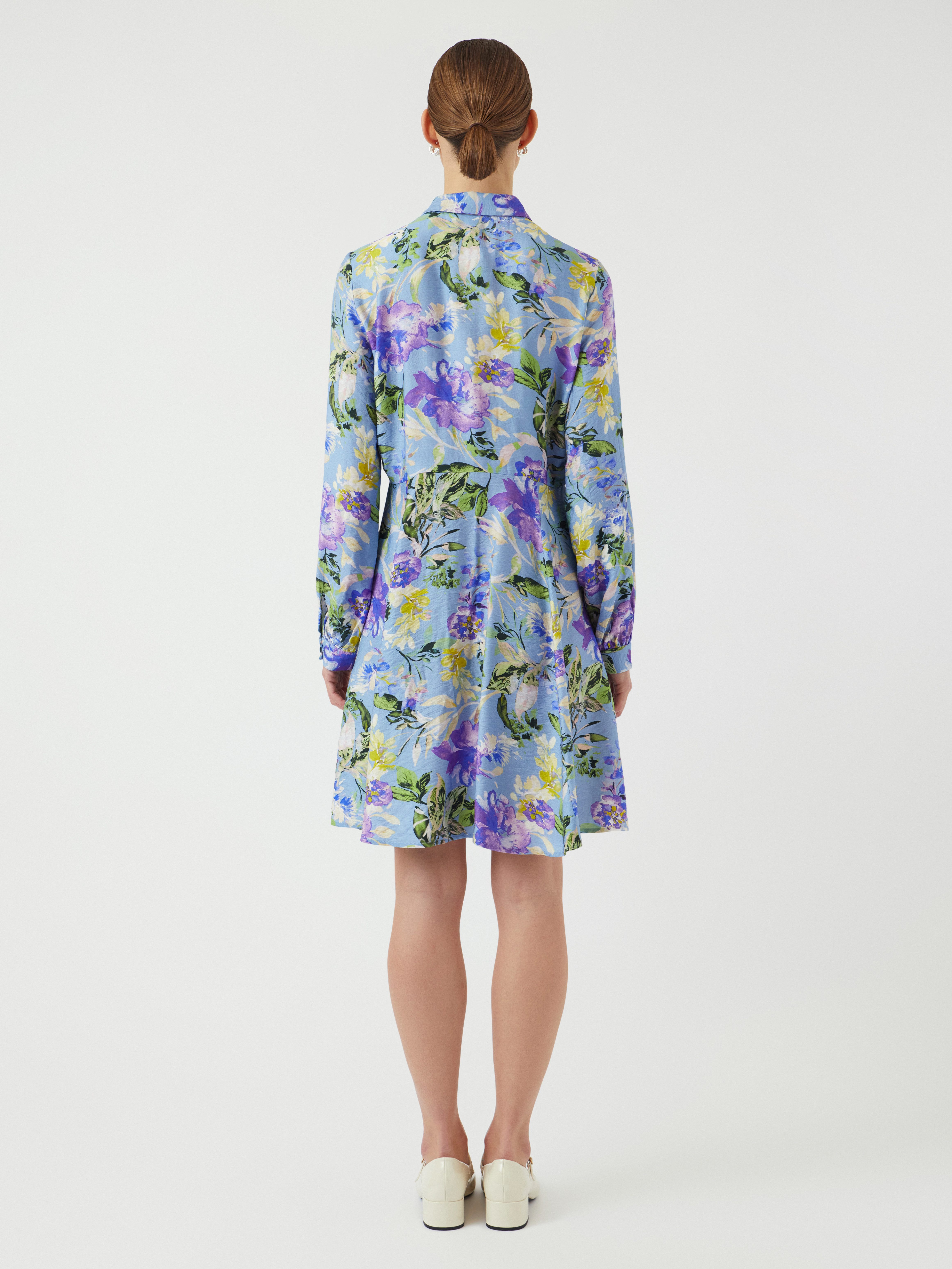Y.A.S Jurk met overhemdkraag YASKAYA LS SHIRT DRESS S. NOOS