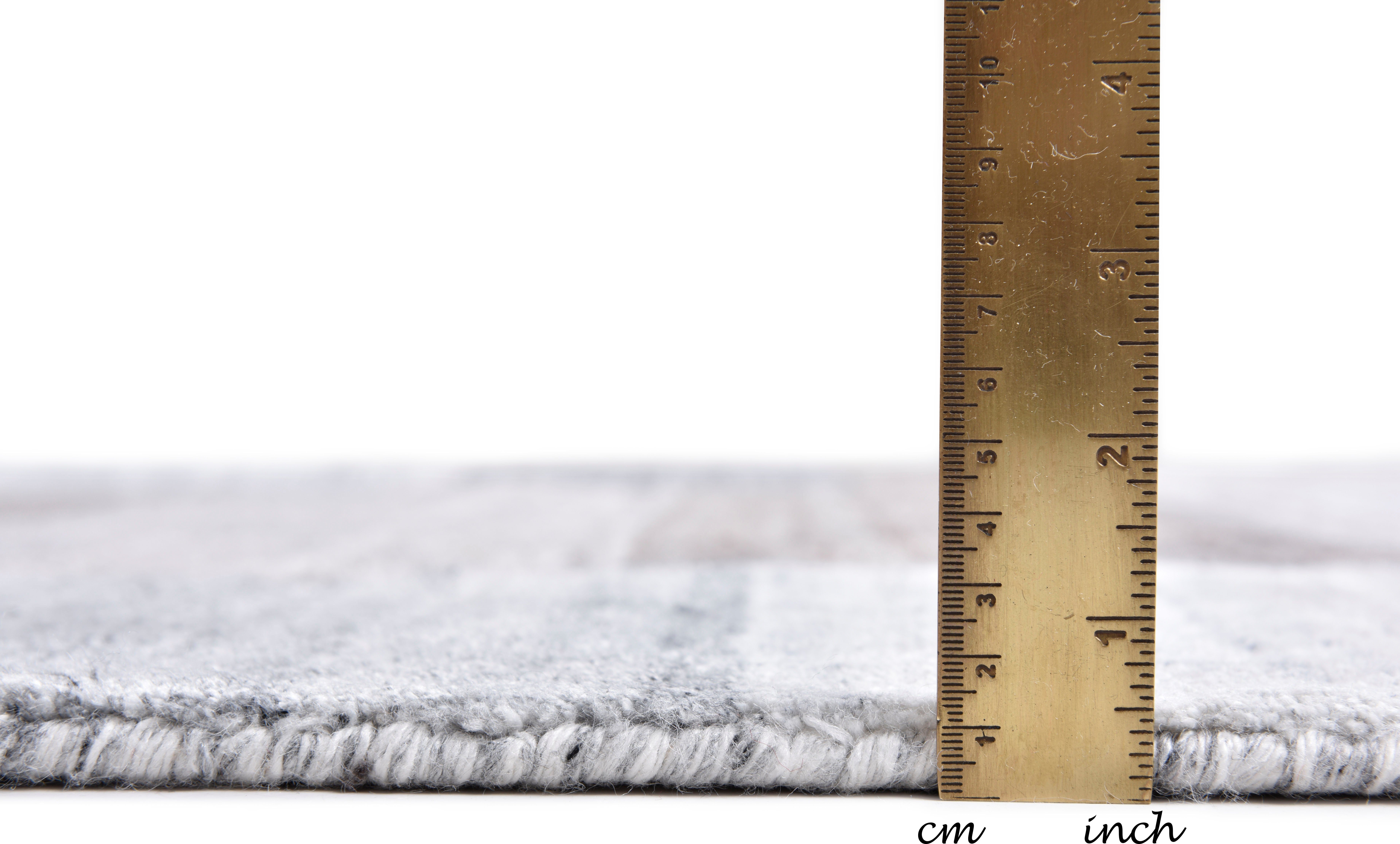 THEKO Vloerkleed MONTANA LUXURY 928-15 Handgeweven vloerkleed, zijde-look, lichte glans, 100% viscose, met de hand geweven
