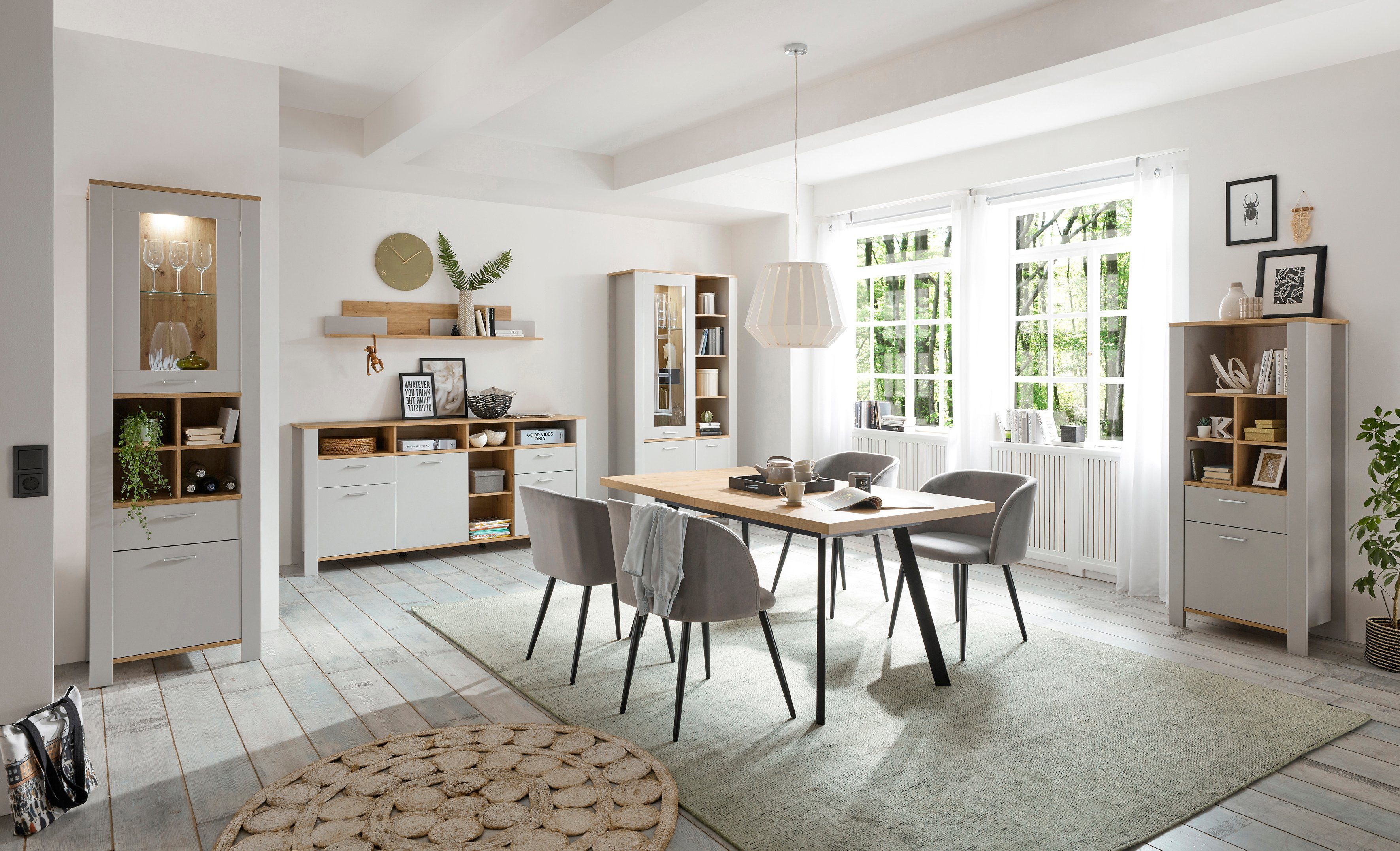 Mäusbacher Eettafel Nele Breedte 160 cm, uittrekbaar tot 210 cm