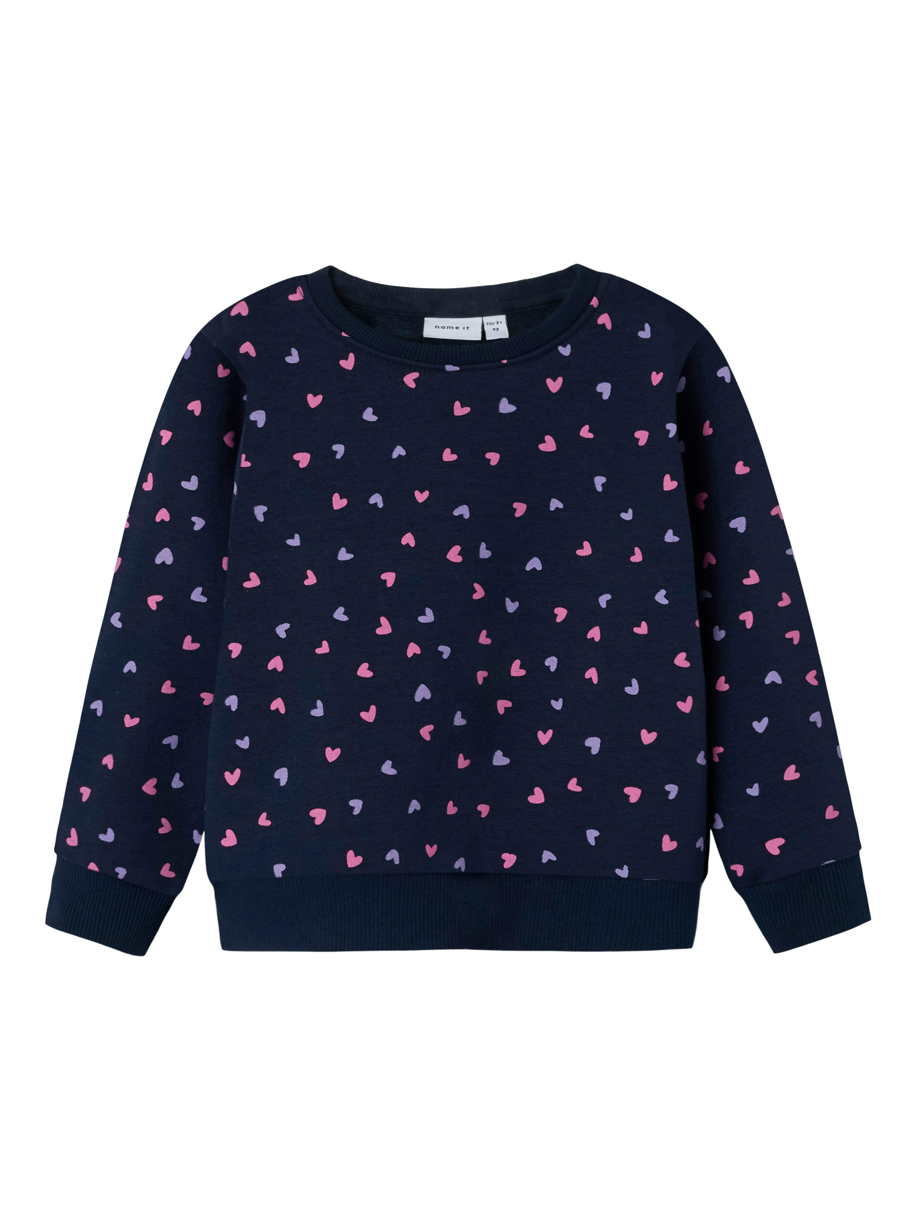 Name It Sweatshirt NMFDAVINA LS SWEAT FLEECE BRU NOOS