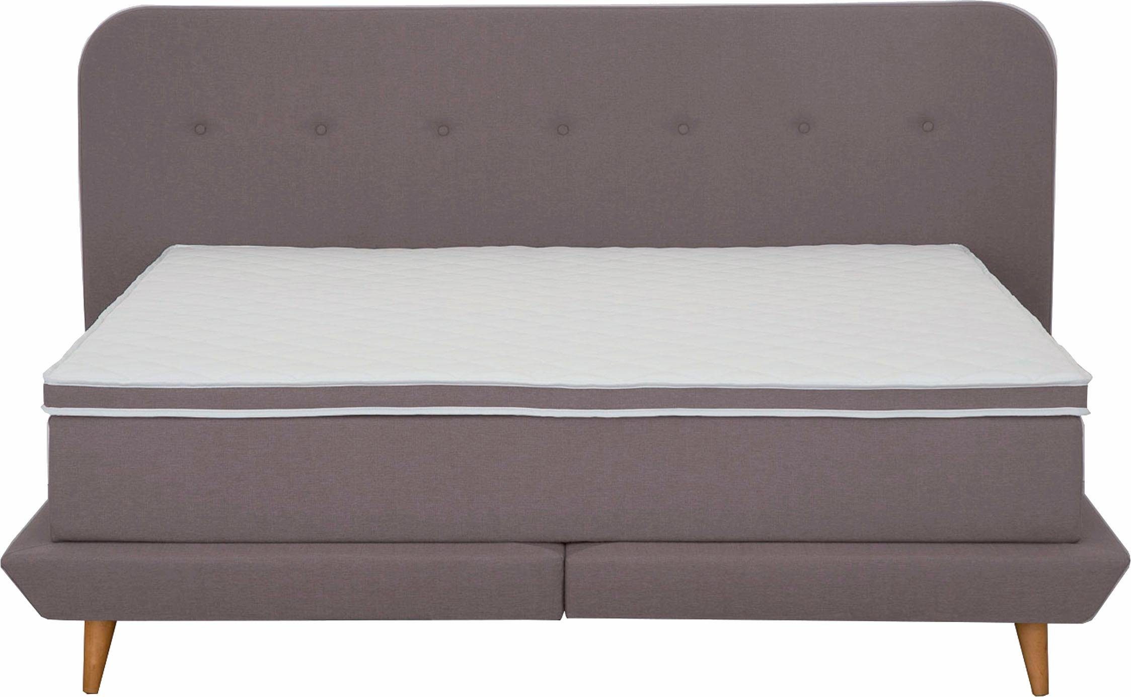 andas Boxspring Premium Stiksels met capitonnage, incl. topmatras
