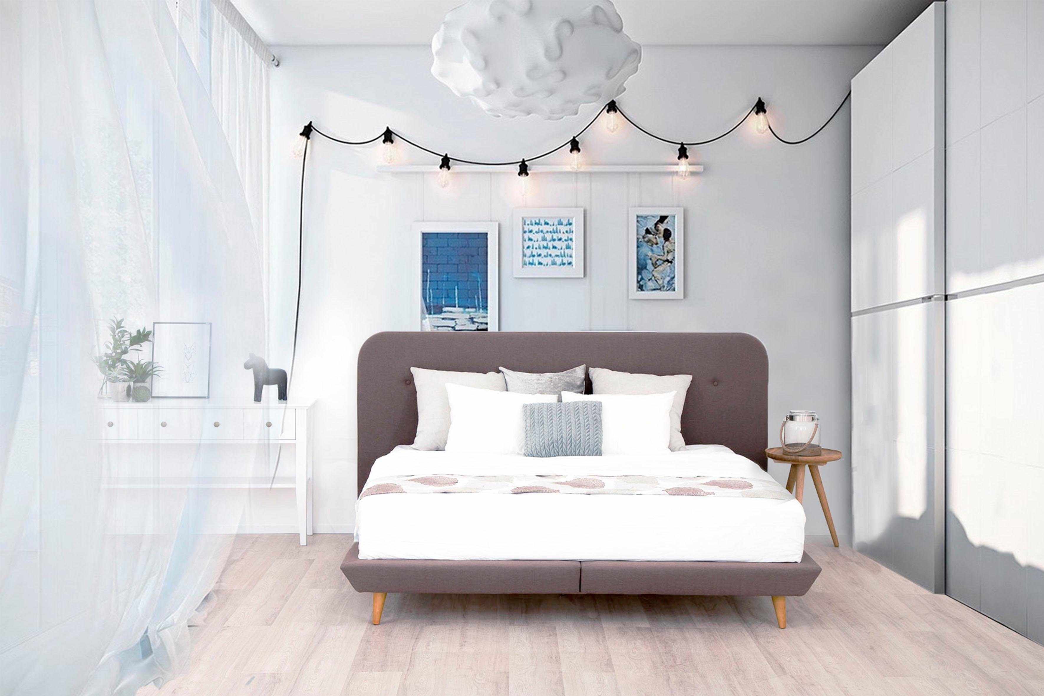 andas Boxspring Premium Stiksels met capitonnage, incl. topmatras