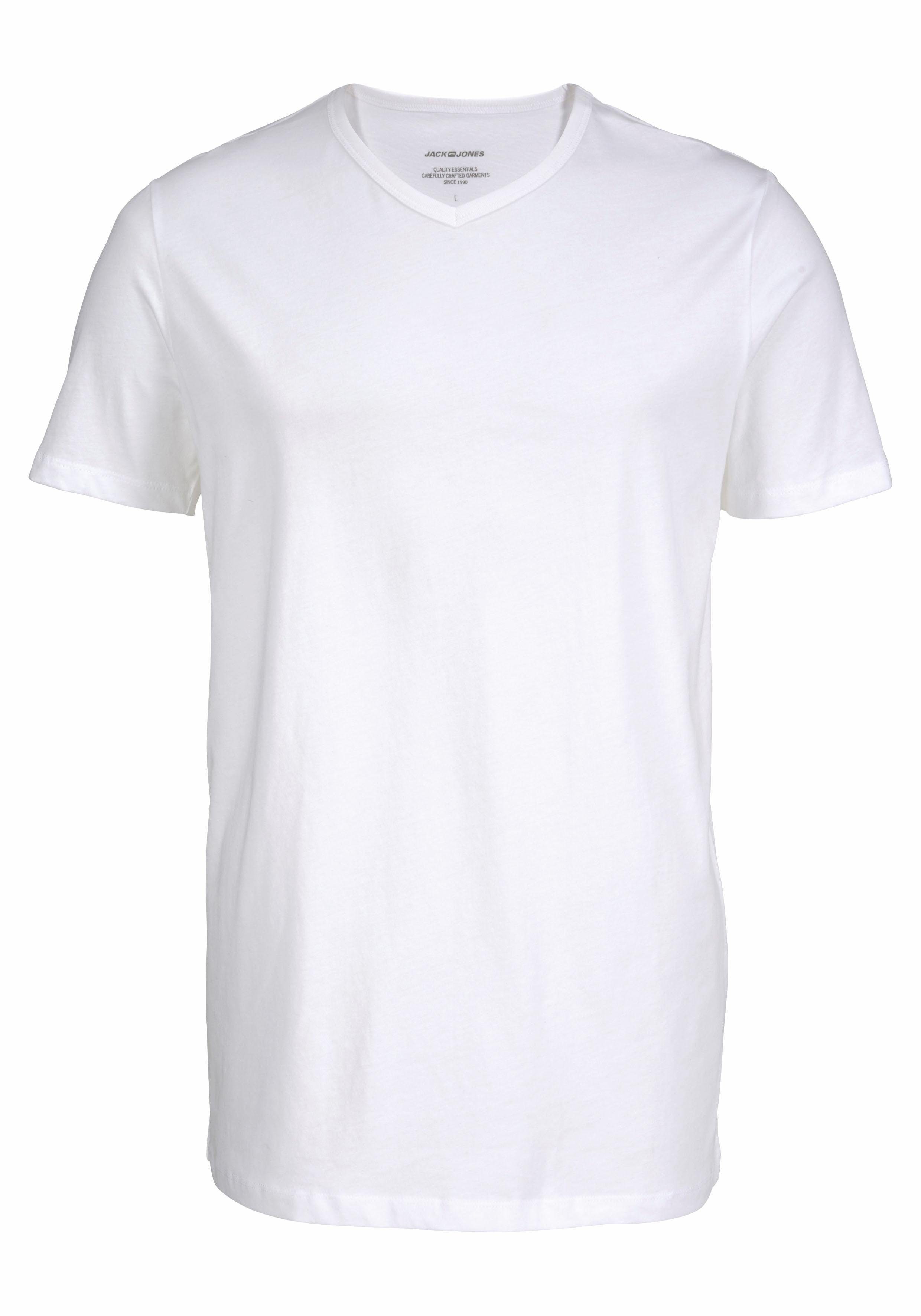 Jack & Jones T-shirt V-hals (Set van 2)