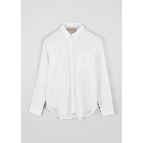 Triangle NU 15% KORTING: TRIANGLE Eenvoudige blouse van chambray
