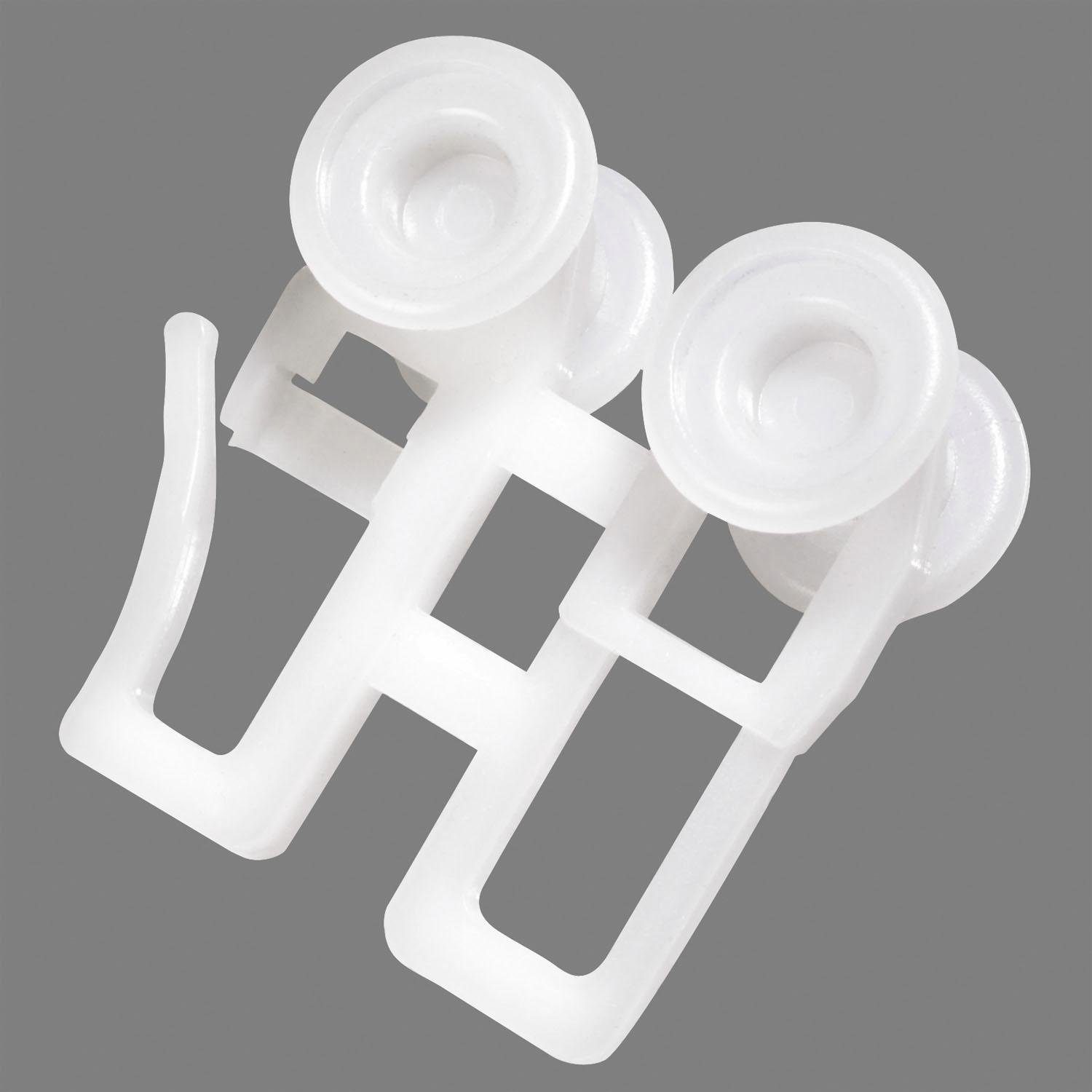 Good Life Gordijnrailwagen Tiana voor u-rails (set, 4 stuks)