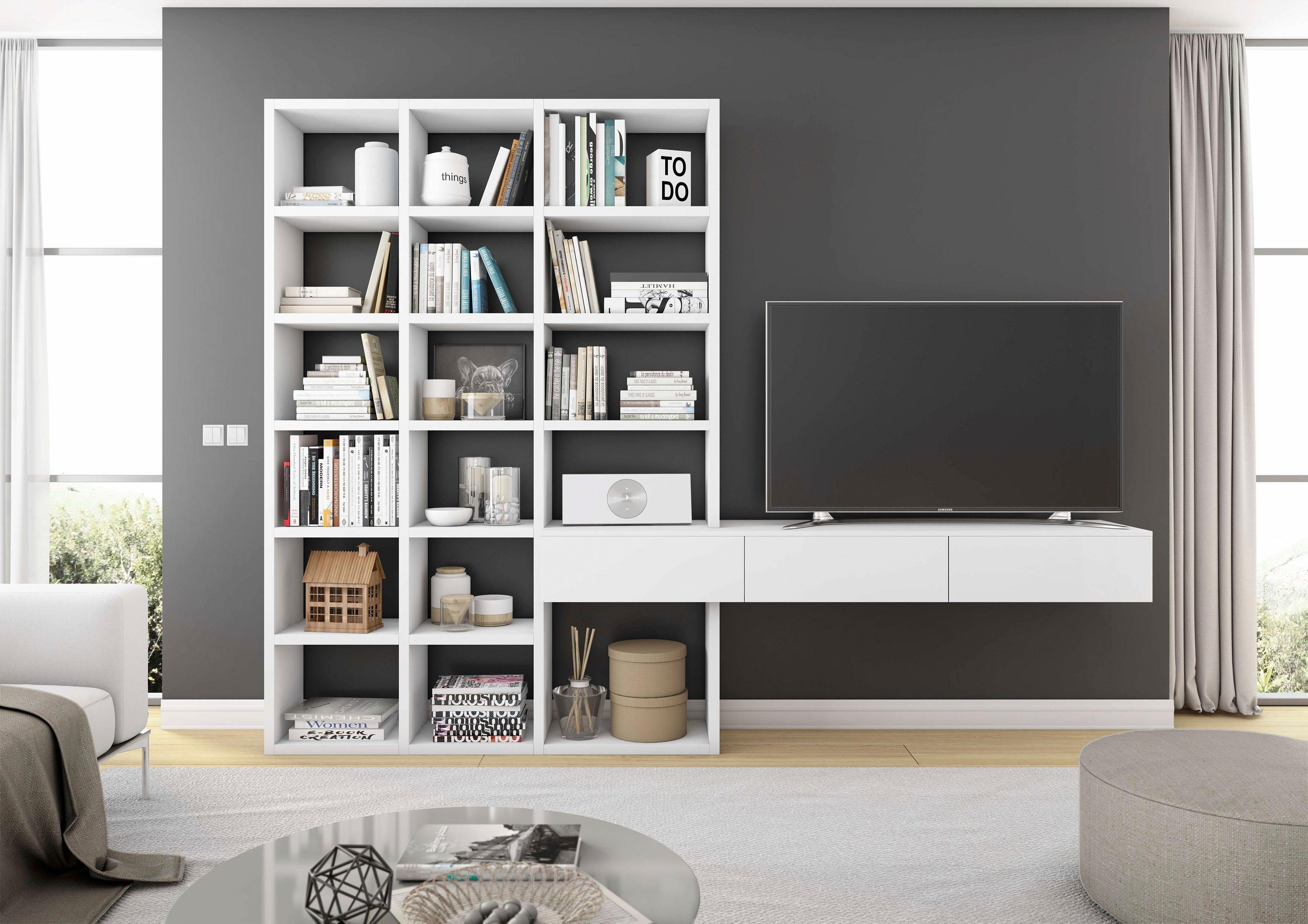 fif möbel Wandmeubel TORO 660 tv-wandmeubels beige