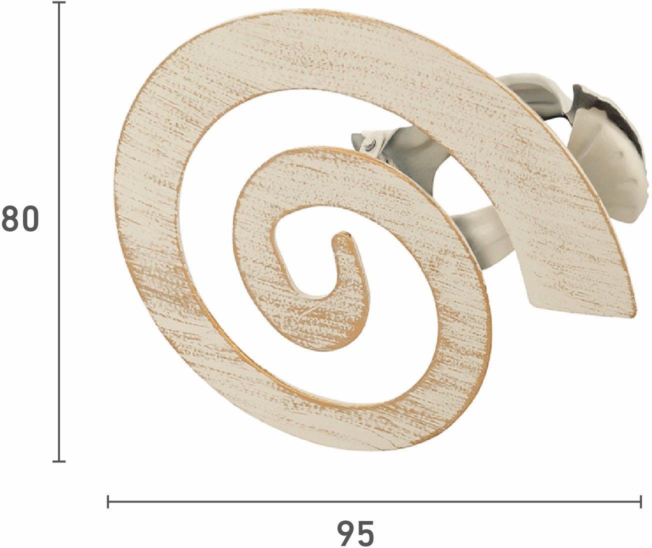Good Life Decoratieve klem Helix voor stoffen en gordijnen (1 stuk)