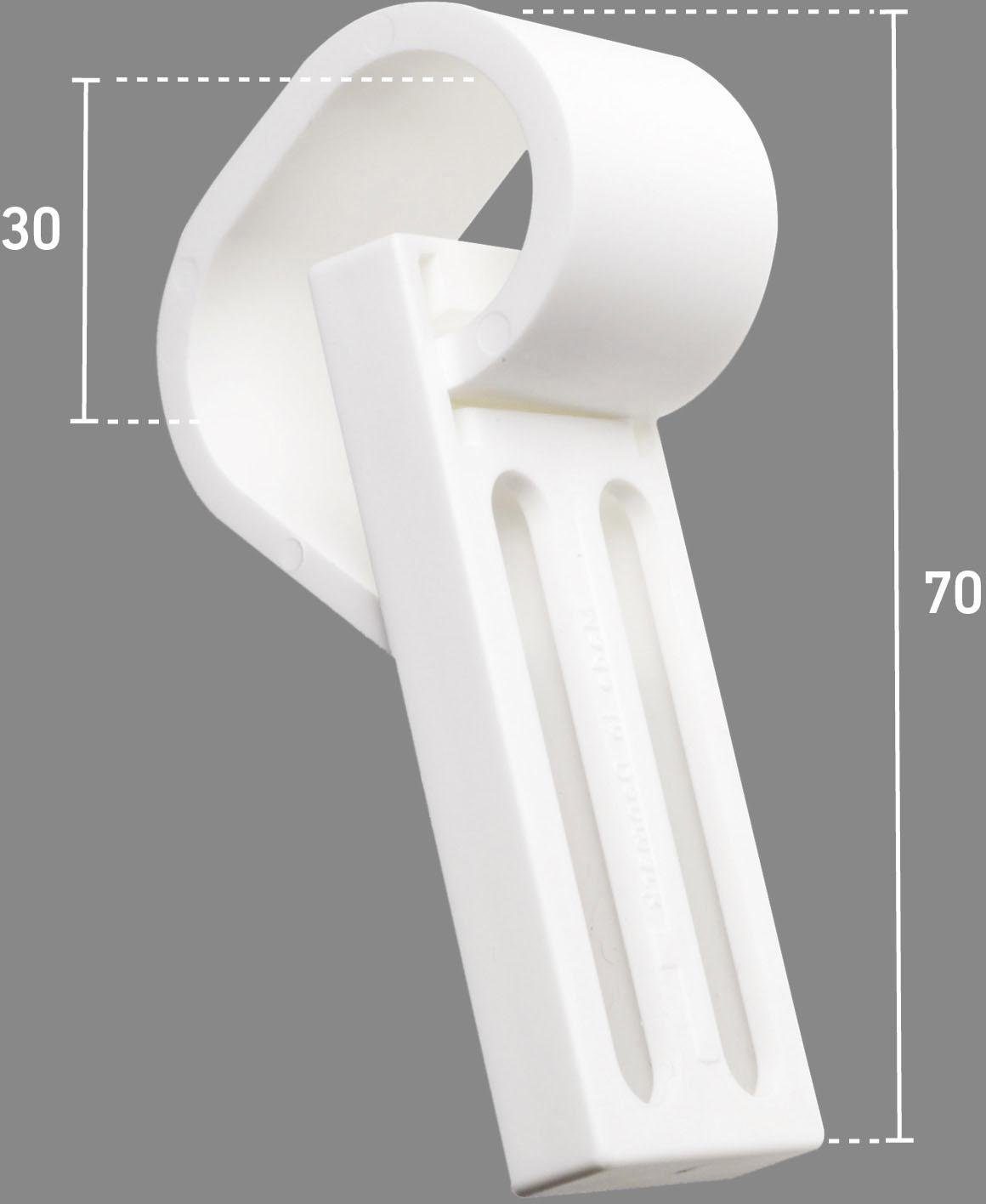 Good Life Klemhouder voor bescherming tegen inkijk Flexi (set, 2 stuks)