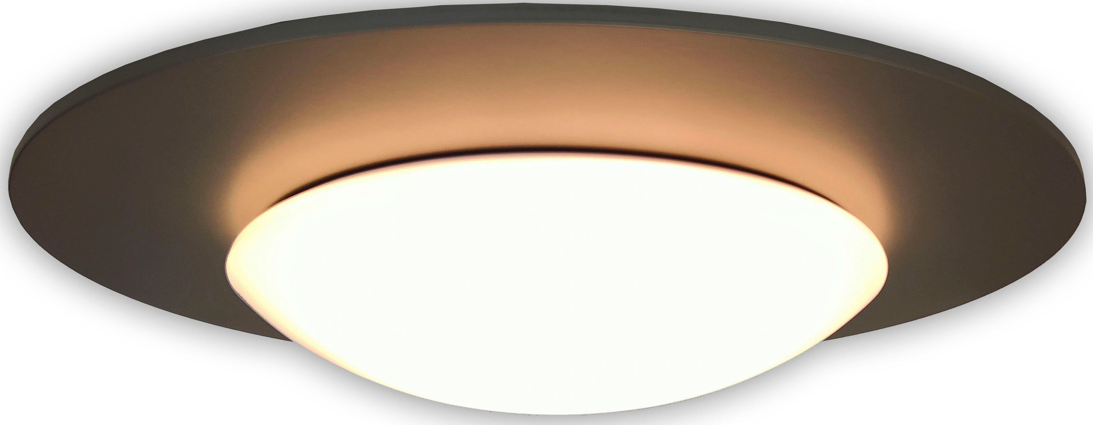 niermann Plafondlamp Plafondschotel Saturn E27 fitting voor eenvoudige lichtbronwisseling (1 stuk)