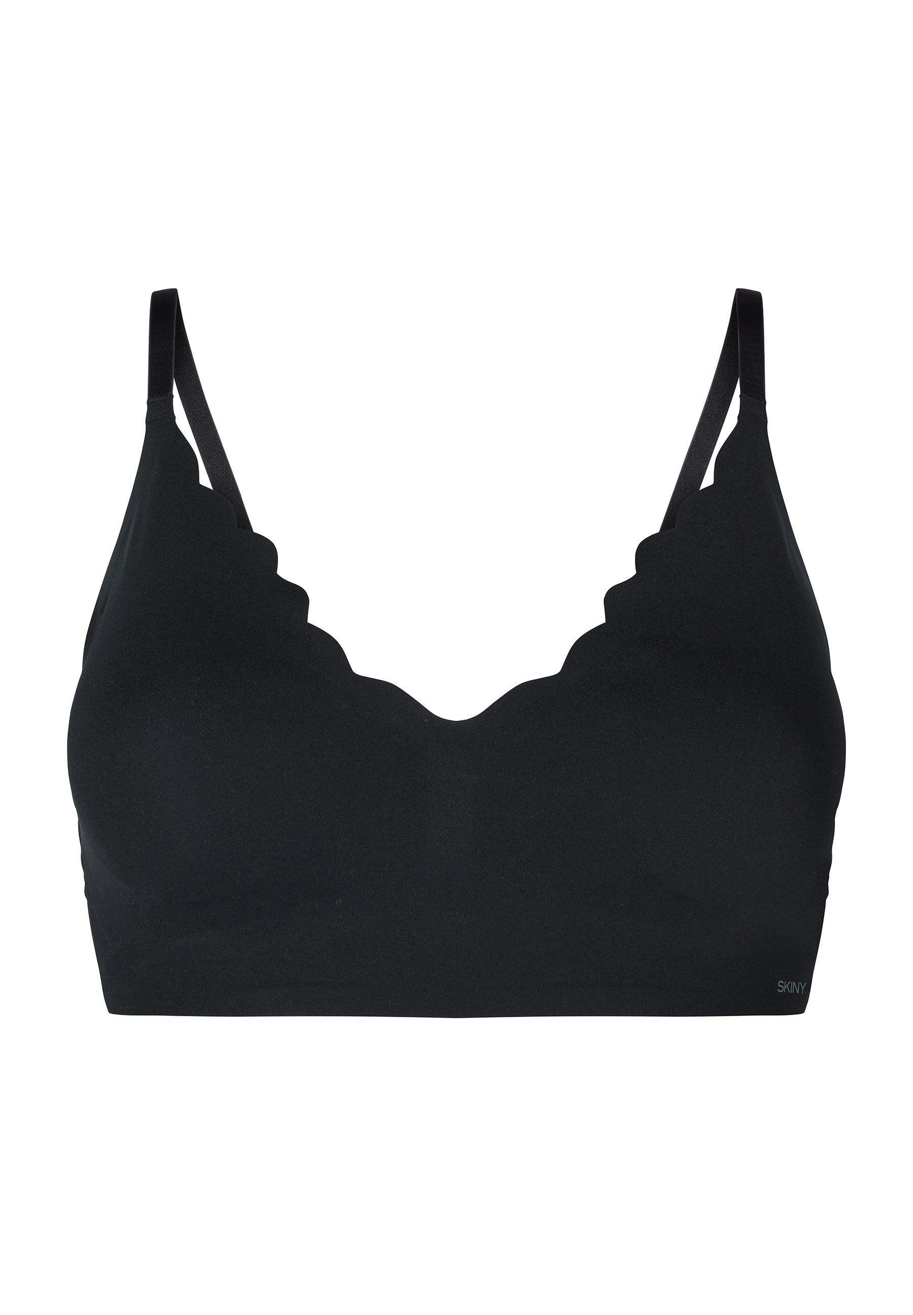 Skiny® Bustier Micro Essentials Crop top, uitneembare pads en verstelbare bandjes