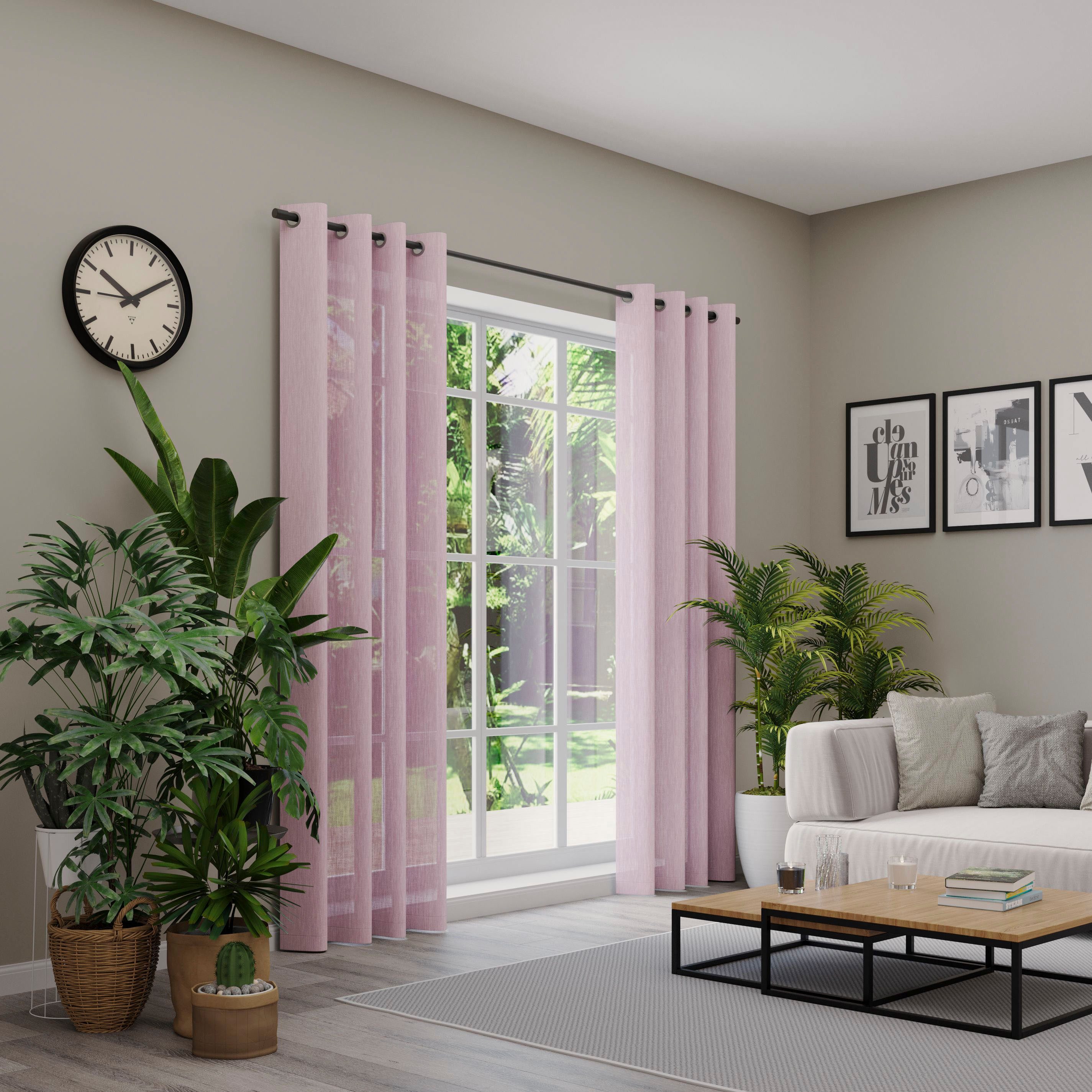 Neutex for you! Gordijn Libre-ECO Duurzaam, breedte 142 cm, op maat (1 stuk)