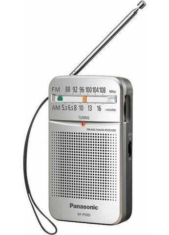 Panasonic RF-P50D Draagbaar Digitaal Zilver radio