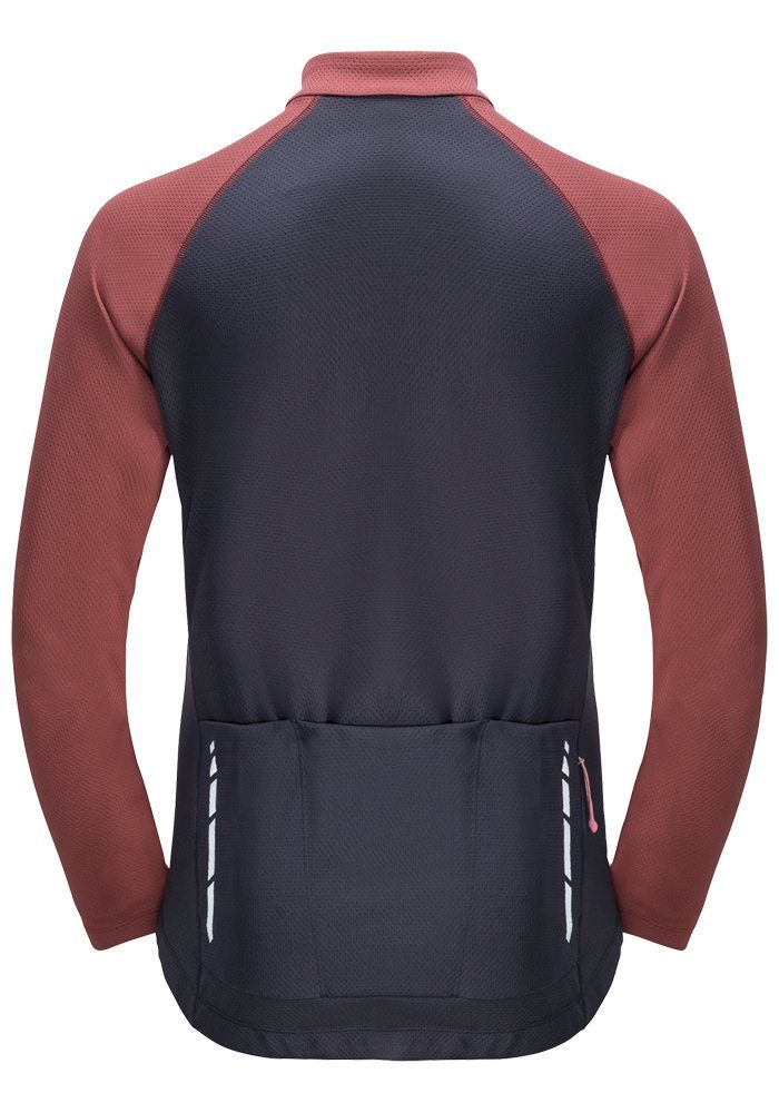 Jack Wolfskin Fietsjack MOROBBIA FZ L/S W