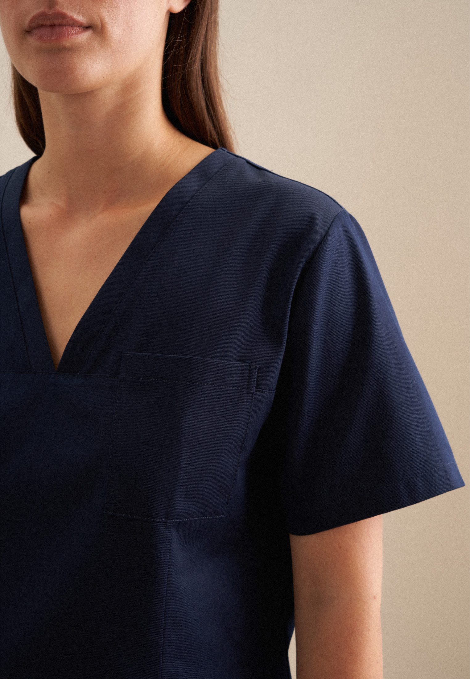 seidensticker Functioneel shirt Kasack Uni
