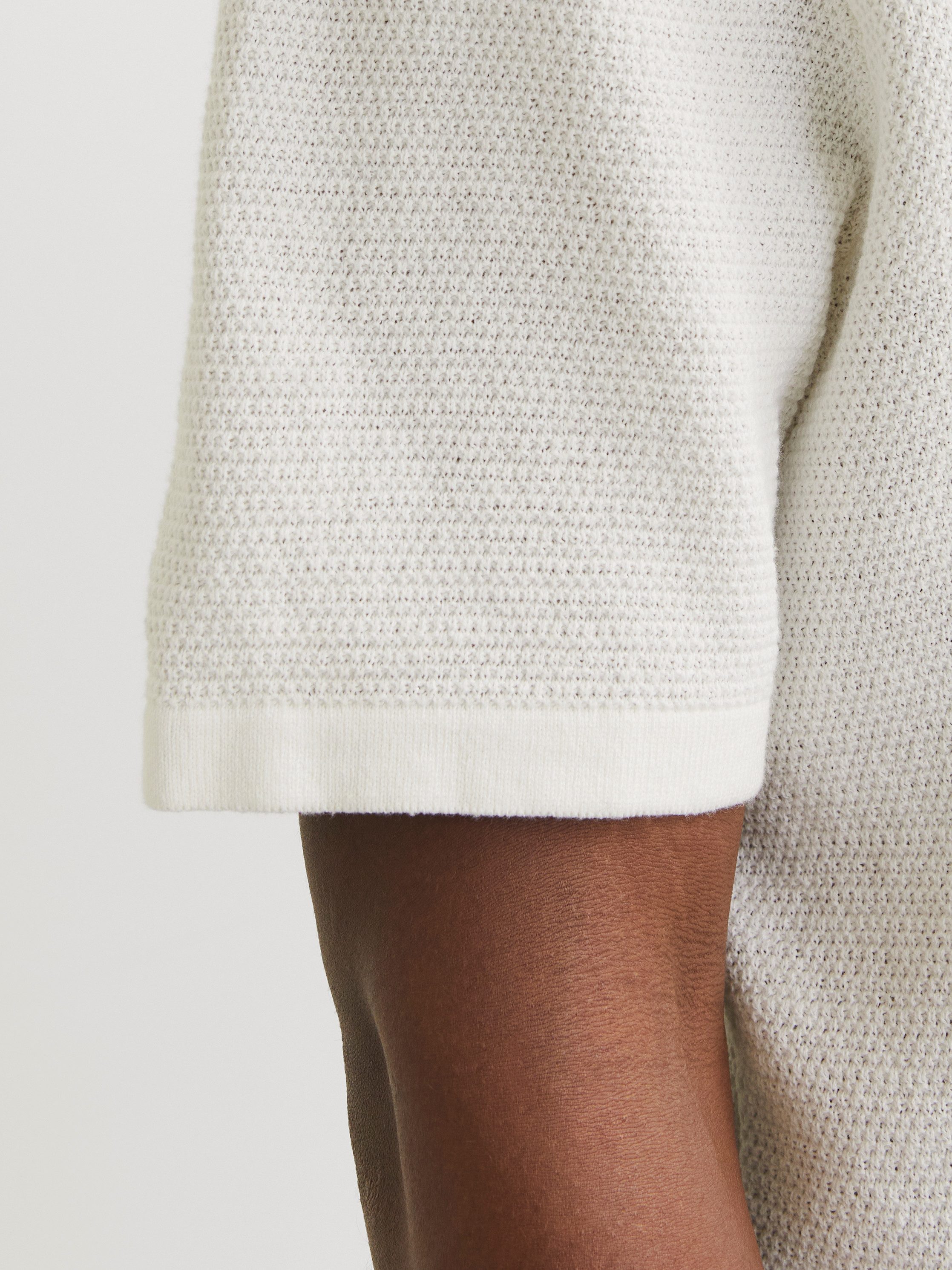 Jack & Jones Trui met korte mouwen JJEGEORGE KNIT POLO SS SN
