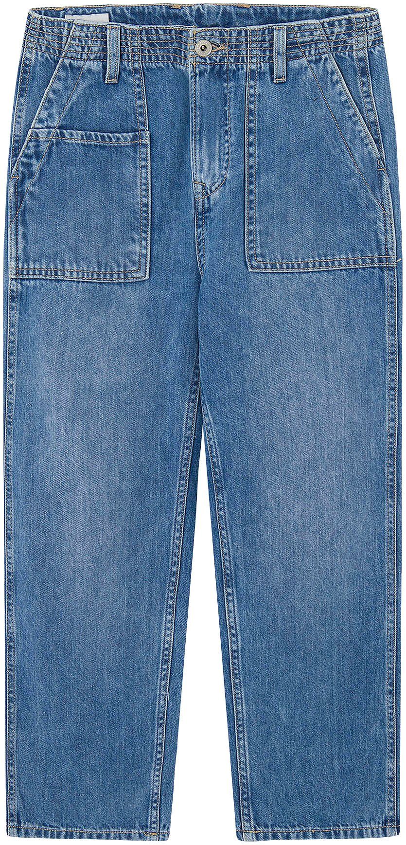 Pepe Jeans Loose fit jeans LOOSE UTILITY jongens jeans maat 16 blauw
