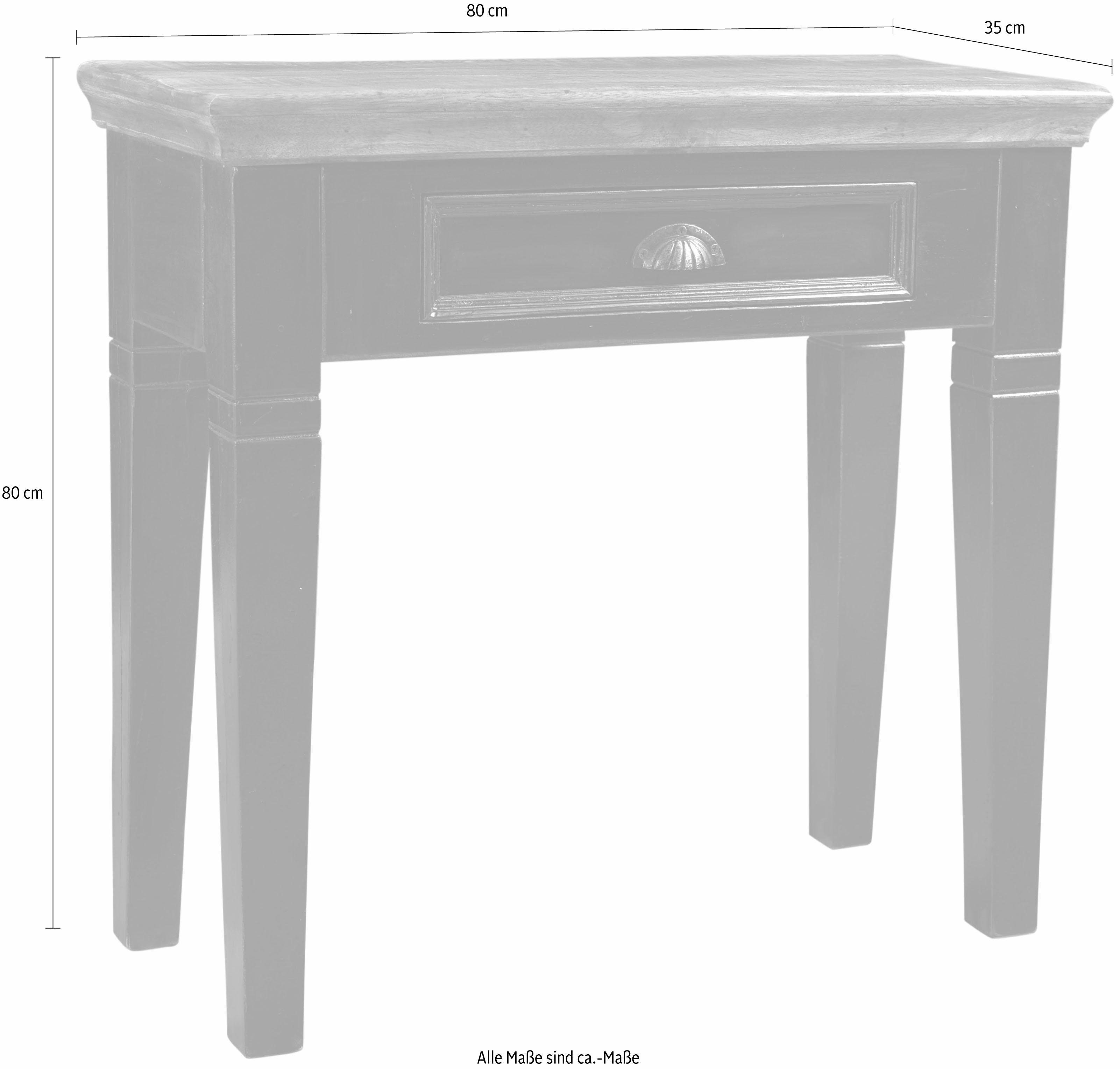 SIT Telefoontafeltje Corsica met lade, shabby chic, vintage