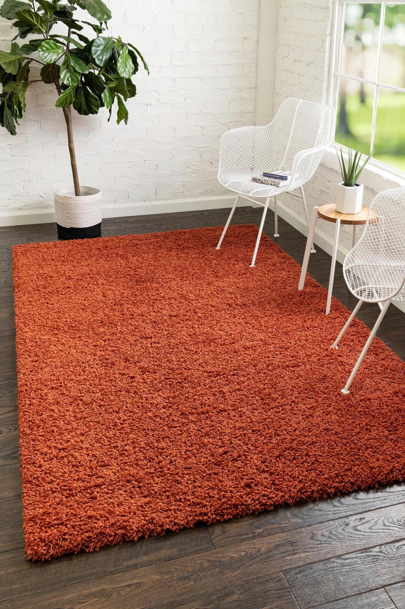 Myflair Möbel & Accessoires Hoogpolig vloerkleed Shaggy shag voorraadopruiming geweven, unikleurig, ideaal in de woonkamer & slaapkamer