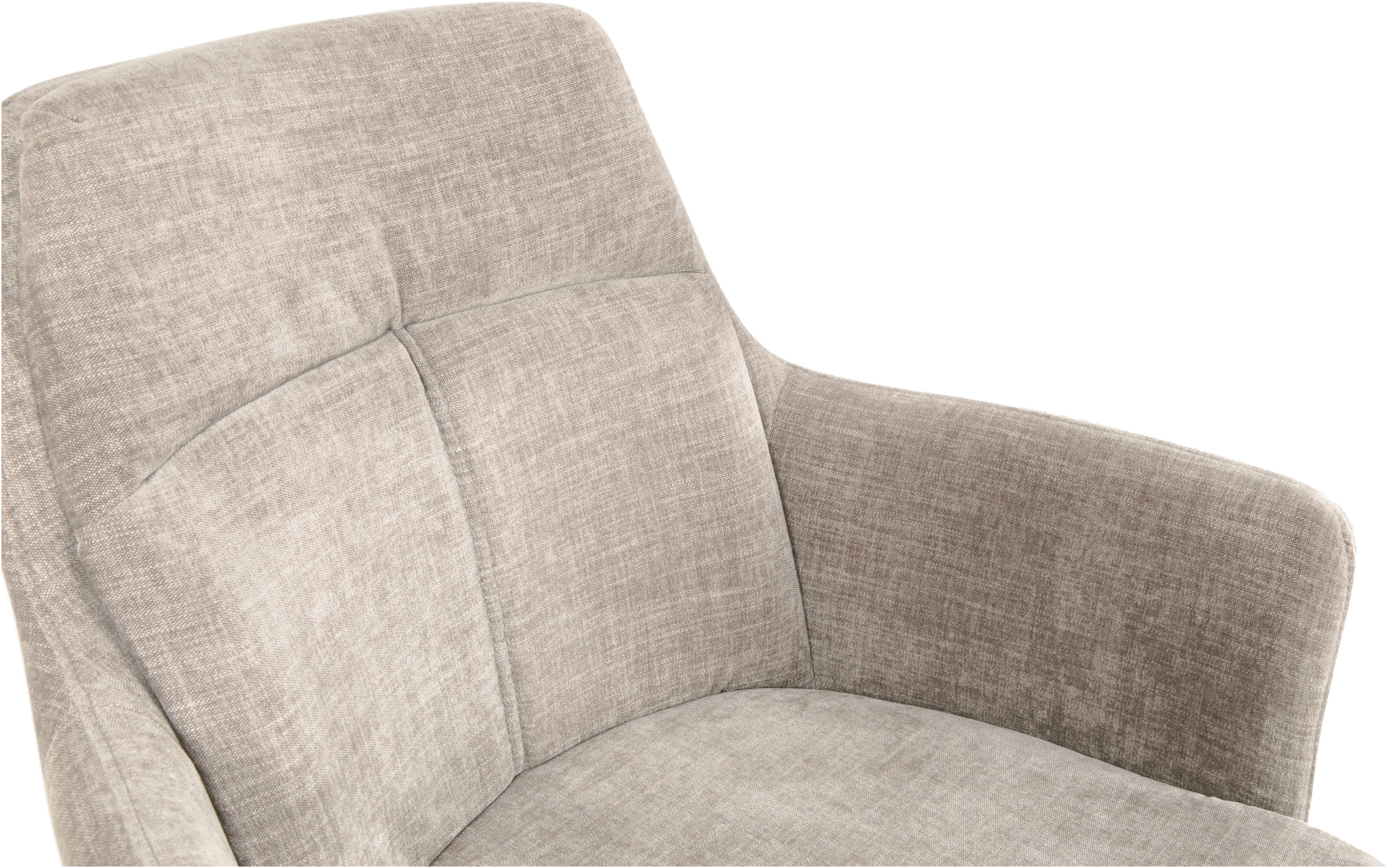 OMG Design Stoel met armleuningen DONNA Zitkuip, comfortabel gepolsterd, eetkamerstoel (set)