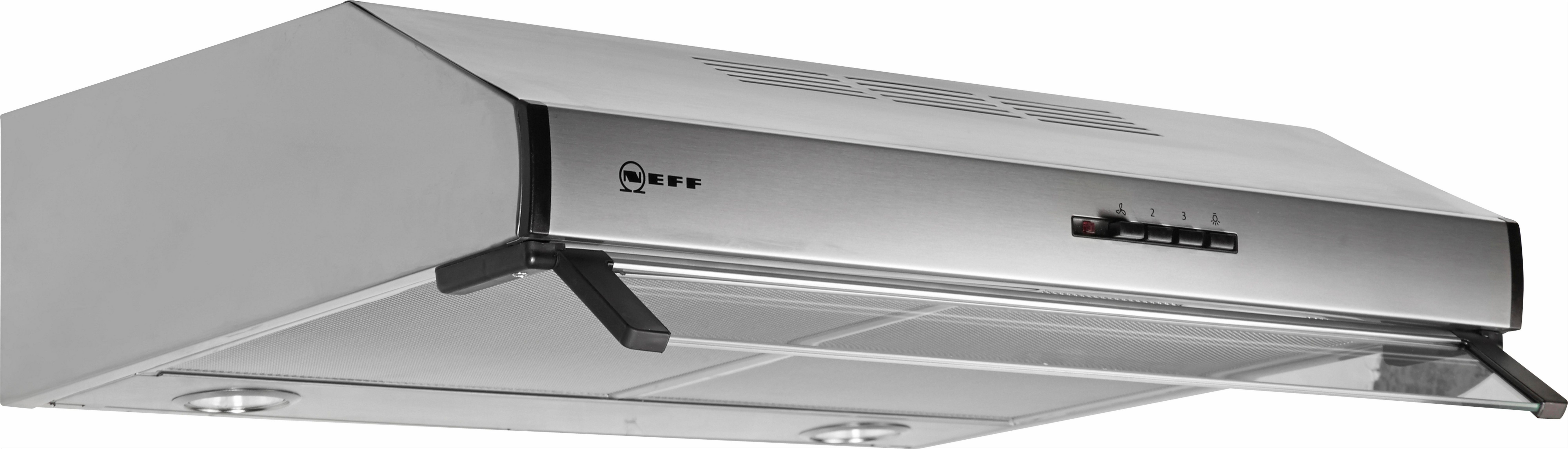 NEFF Onderbouwkap D16EB12N0 60 cm breed afzuigkappen zilver(kleur)