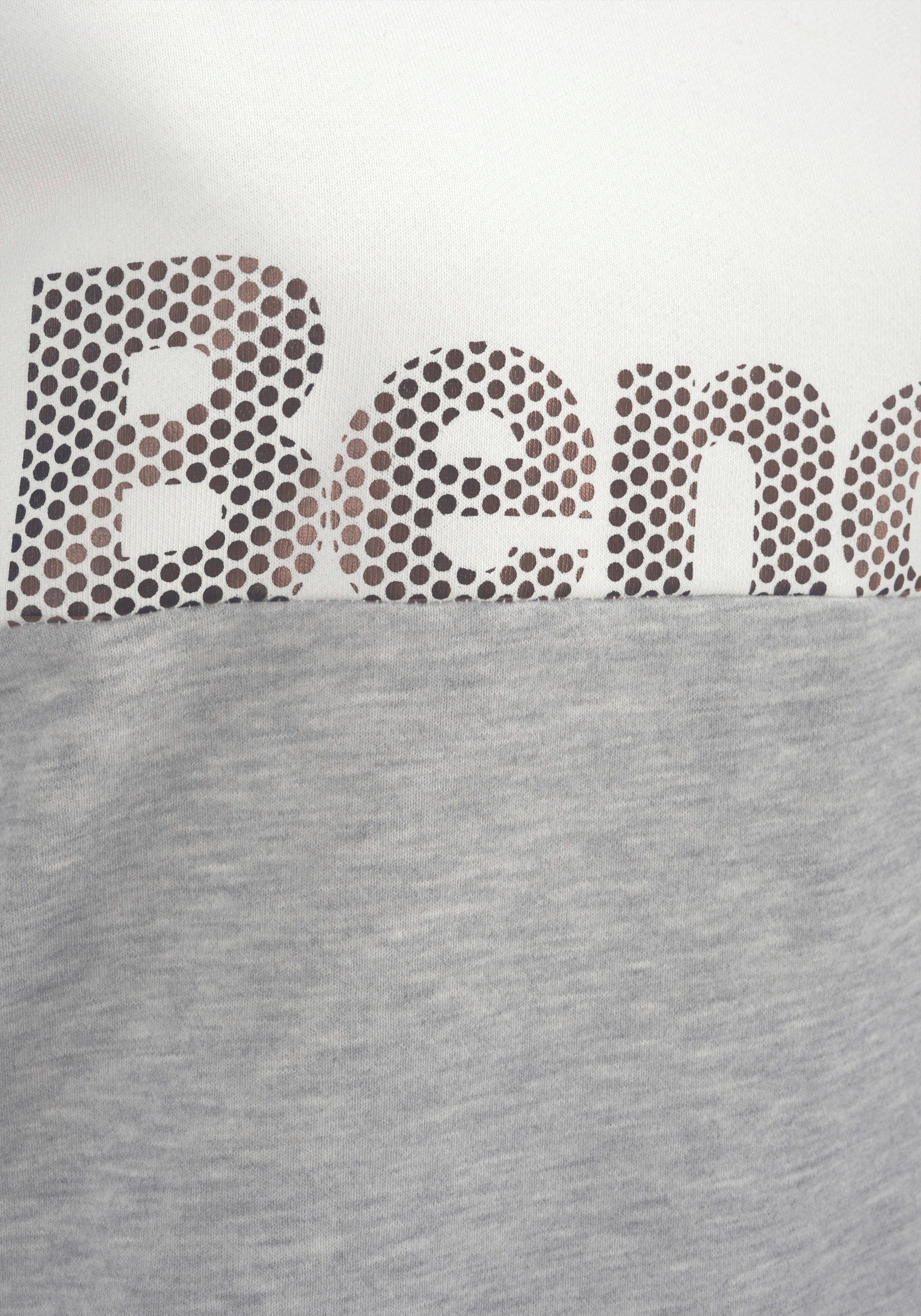 Bench. Sweatshirt in colorblocking ontwerp, loungewear, loungeanzug