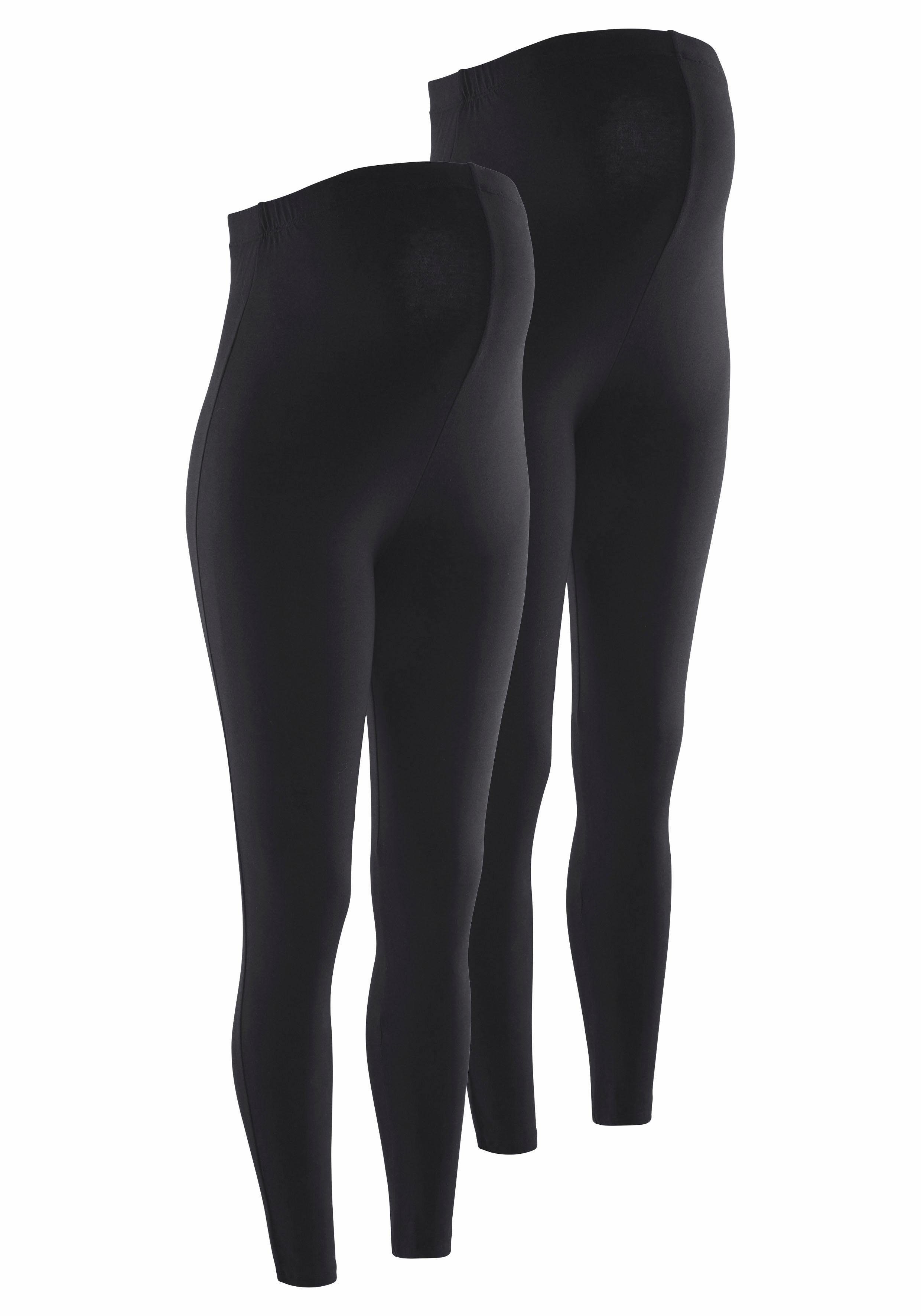 Neun Monate Zwangerschapsbroek 2-pack broeken voor zwangerschap en borstvoeding (set, 2-delig)
