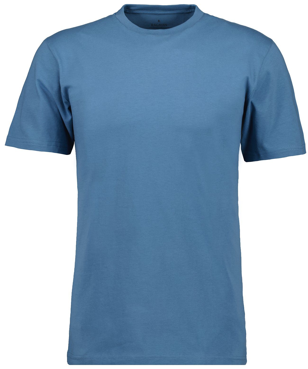 RAGMAN Lang shirt heren t-shirts maat 106 blauw