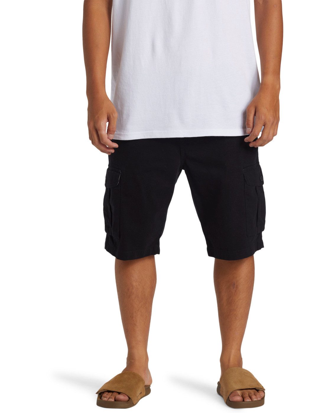 Quiksilver Bermuda Crucial Battle Cargo heren broeken maat 30 (S) zwart