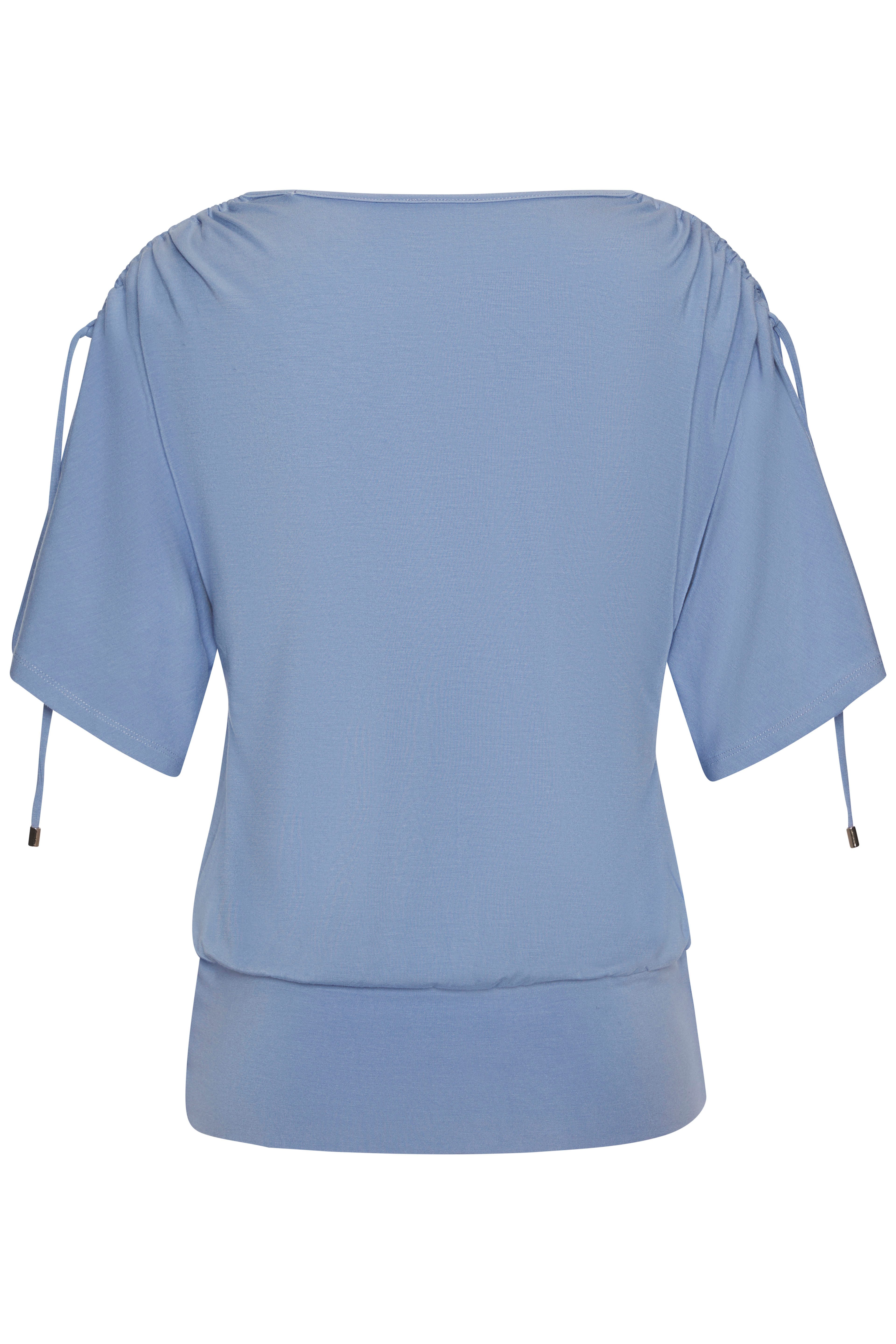 Lascana Shirt met ronde hals Met variabele mouwlengte van zachte viscose-stretch