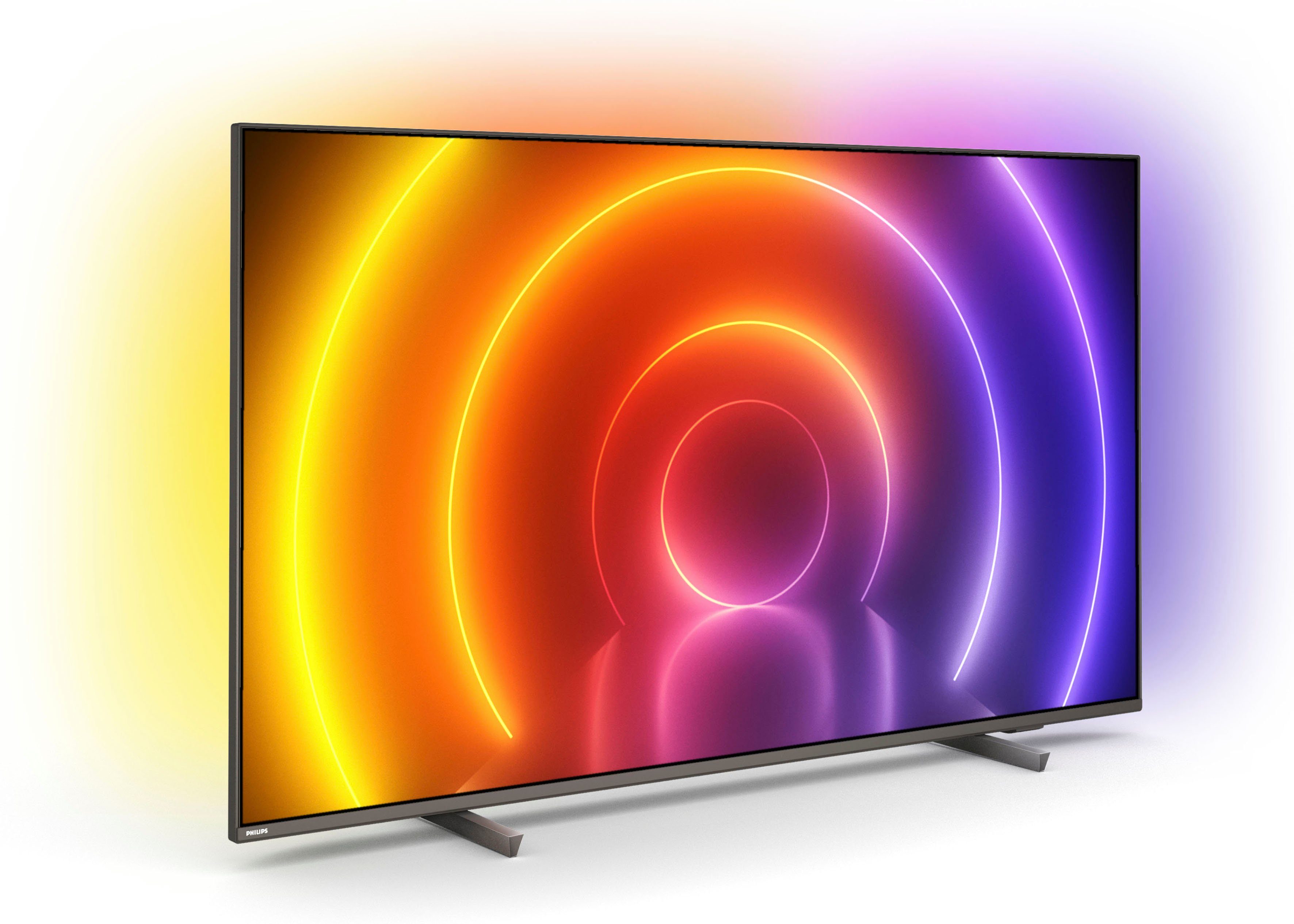 Philips Led-TV 65PUS8106/12, 164 cm / 65", 4K Ultra HD, Android TV - Smart TV, ambilight langs 3 randen