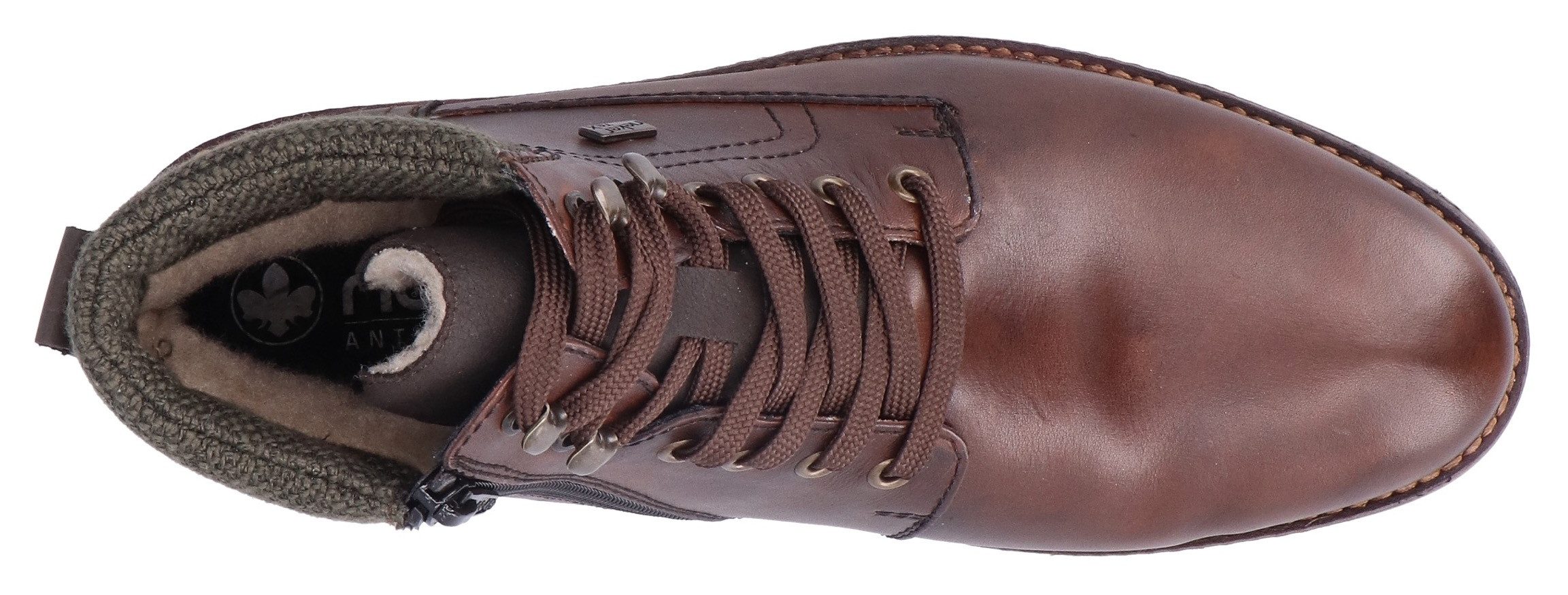 Rieker Winterlaarsjes veterschoenen, enkellaars, laarzen met riekertex-membraan, smalle vorm