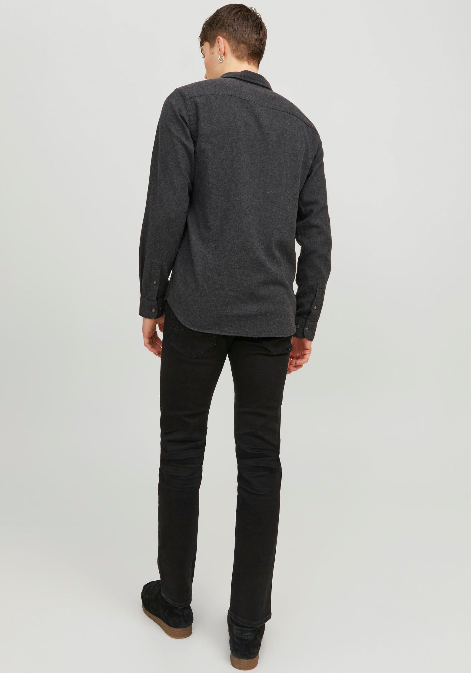 Jack & Jones Overhemd met lange mouwen JJECLASSIC MELANGE SHIRT LS SN