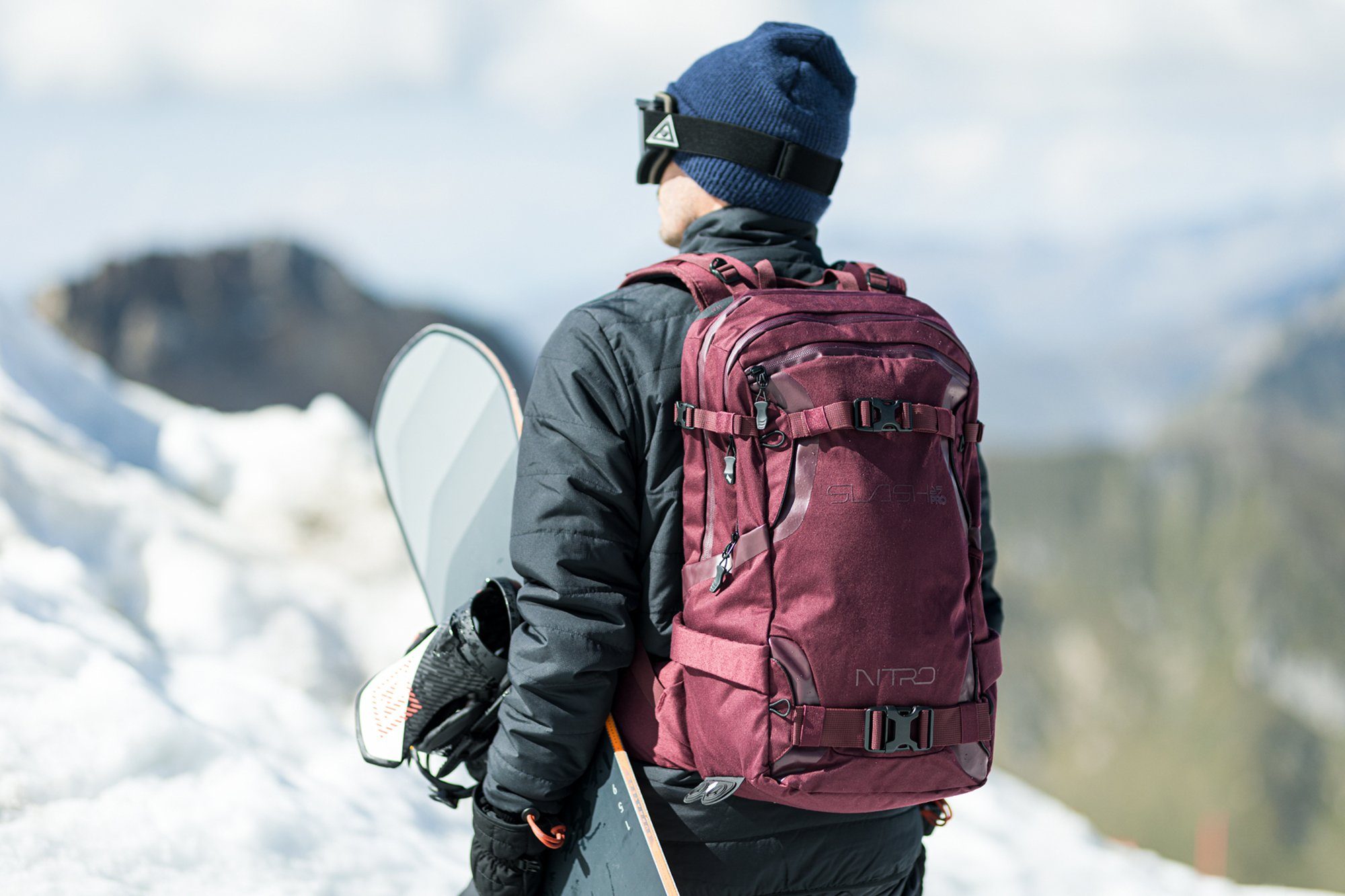 NITRO Vrijetijdsrugzak Slash 25 Pro Snowboardrugzak, wanderrugzak, vrijetijdsrugzak, skatepack