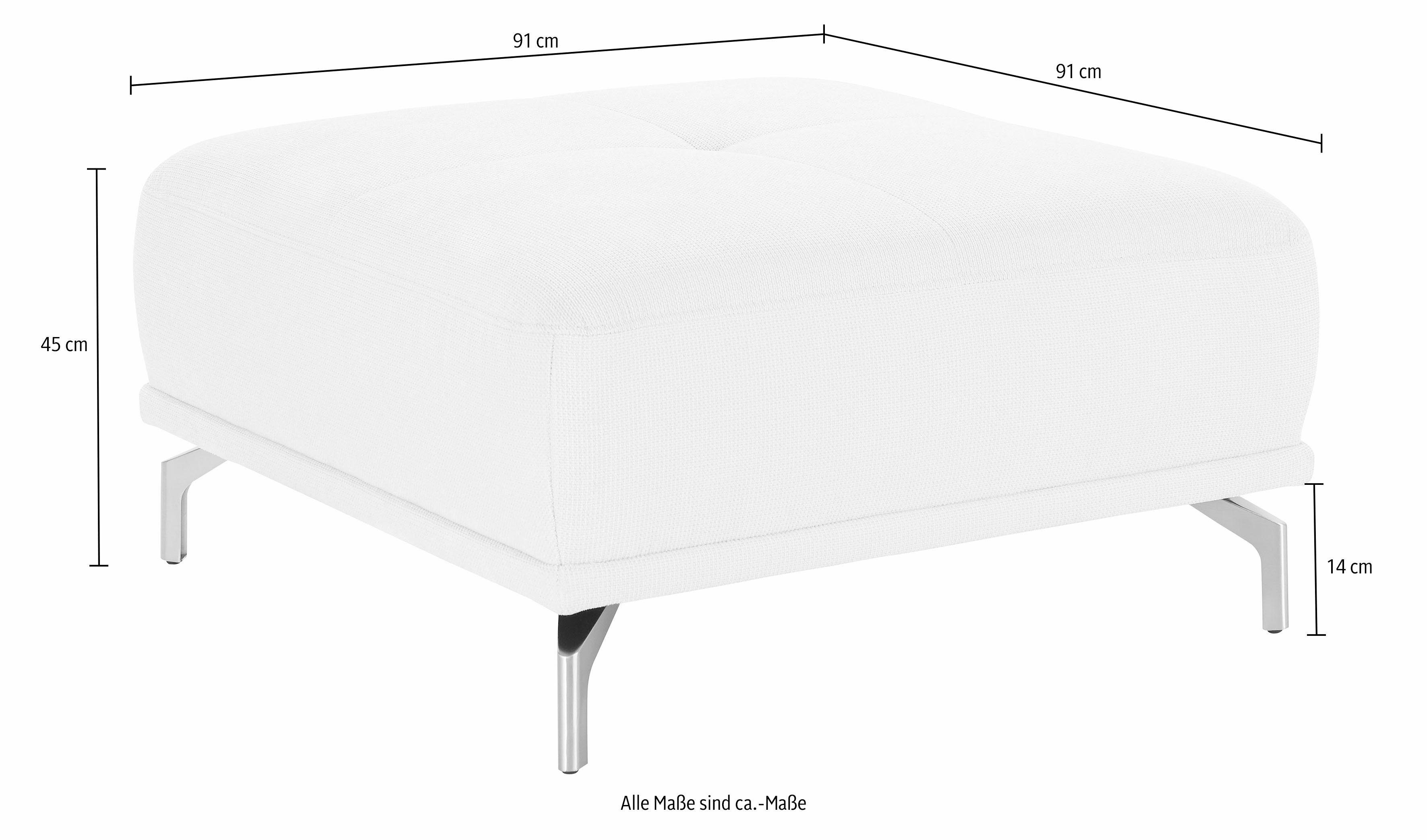 Places of Style Hocker Caluna moderne zithocker in een sublieme verwerking