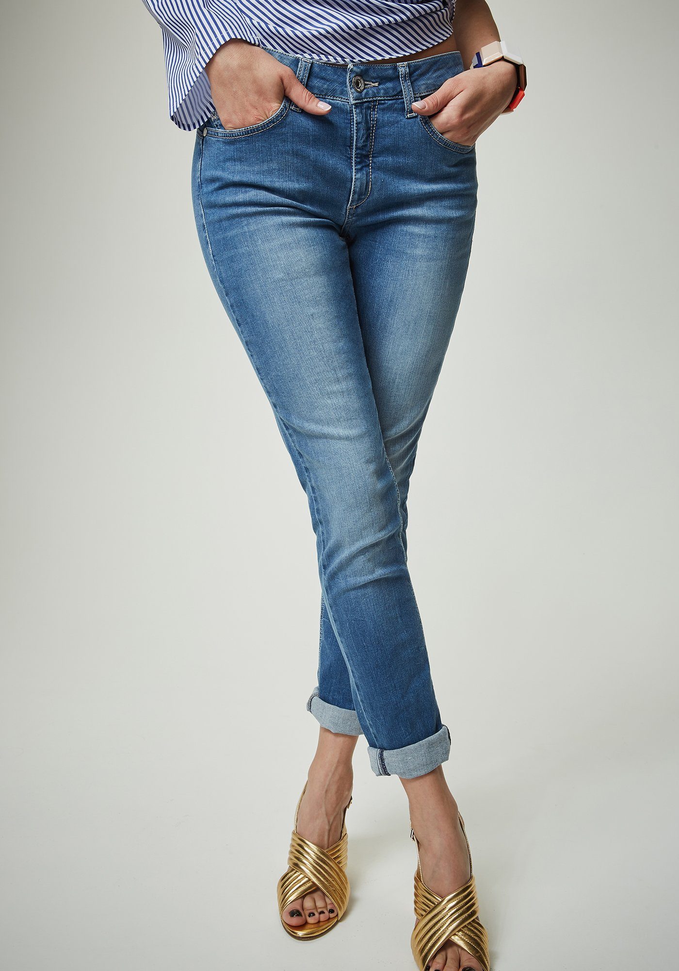 Pierre Cardin NU 15% KORTING: PIERRE CARDIN Jeans mit Glitzernieten - Skinny Fit My Favourite