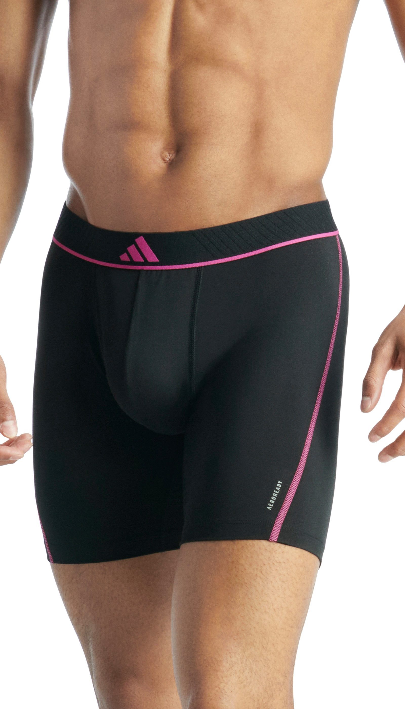 adidas Sportswear Boxershort Met langere pijpen (Set van 3)