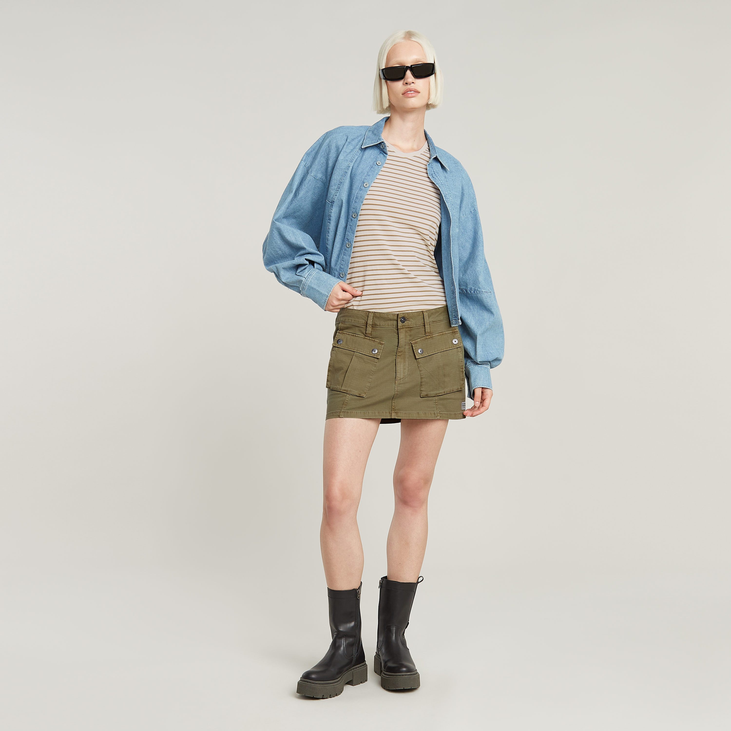 G-Star RAW Shirt met V-hals Eyben