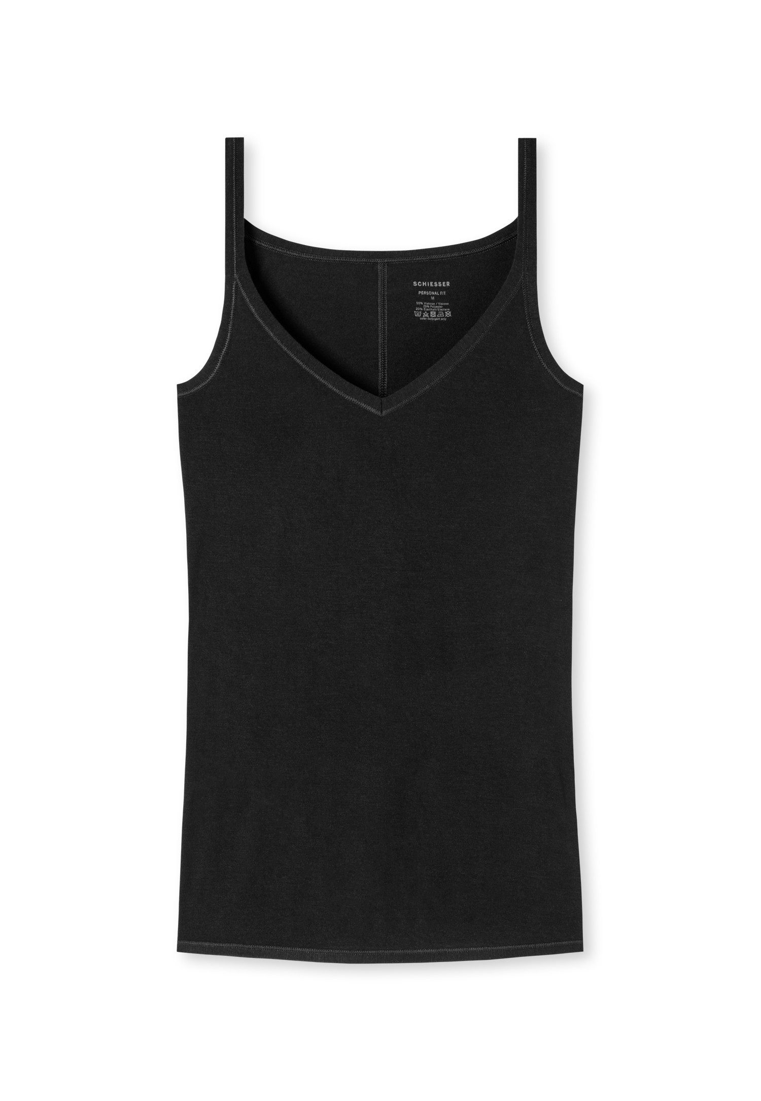 Schiesser Top met spaghettibandjes Personal Fit