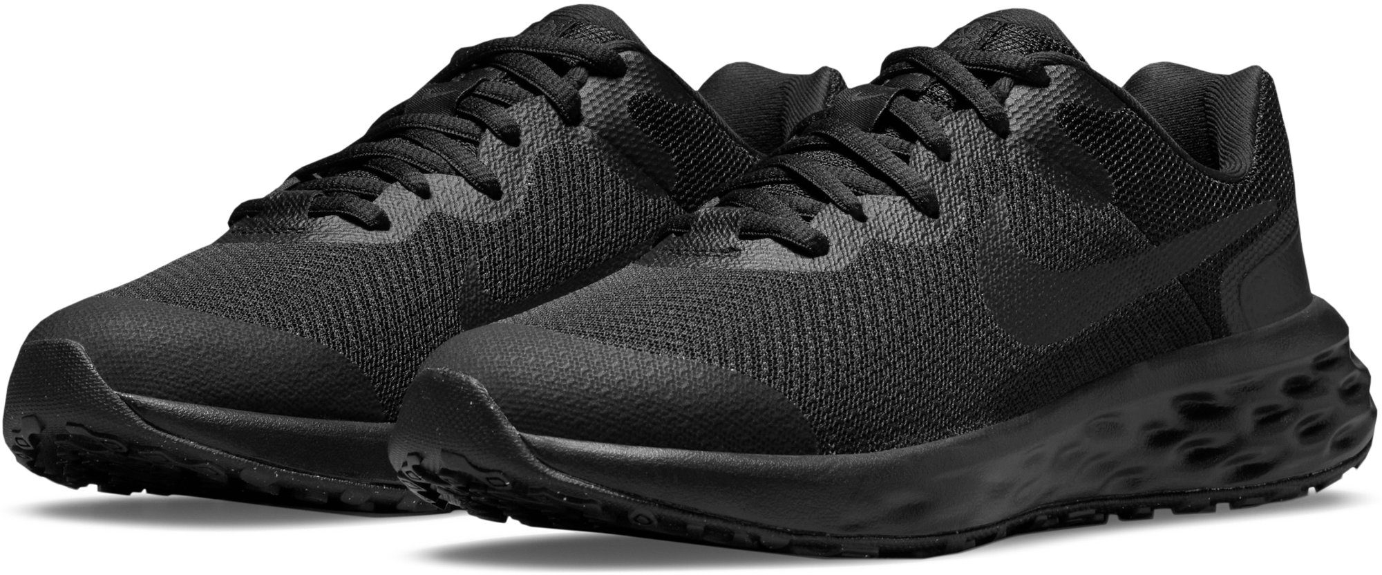 Nike Nike revolution 6 hardloopschoenen zwart kinderen kinderen