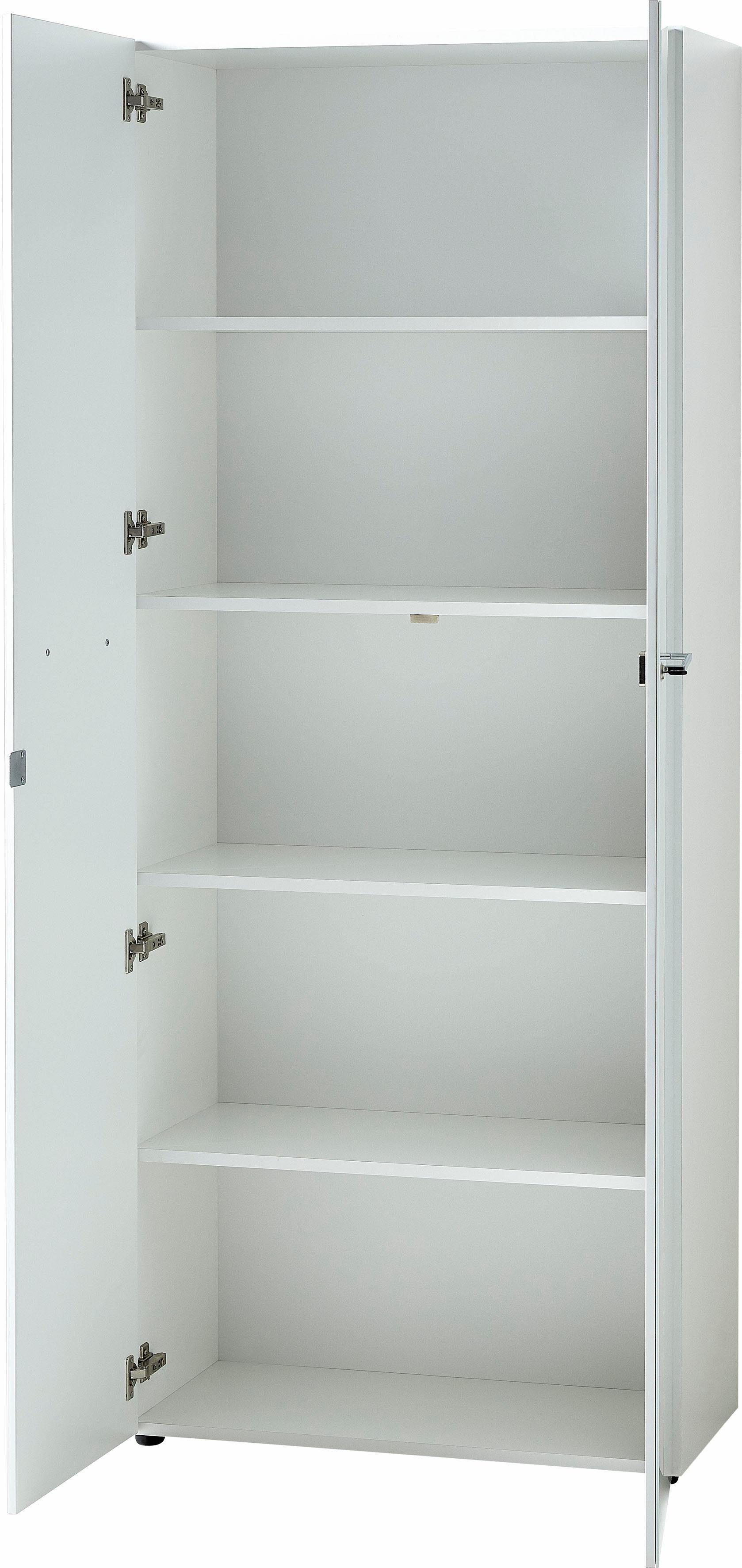 GERMANIA Archiefkast GW-Monteria Deuren met glasplaat, afsluitbaar, breedte 80 cm, Made in Germany