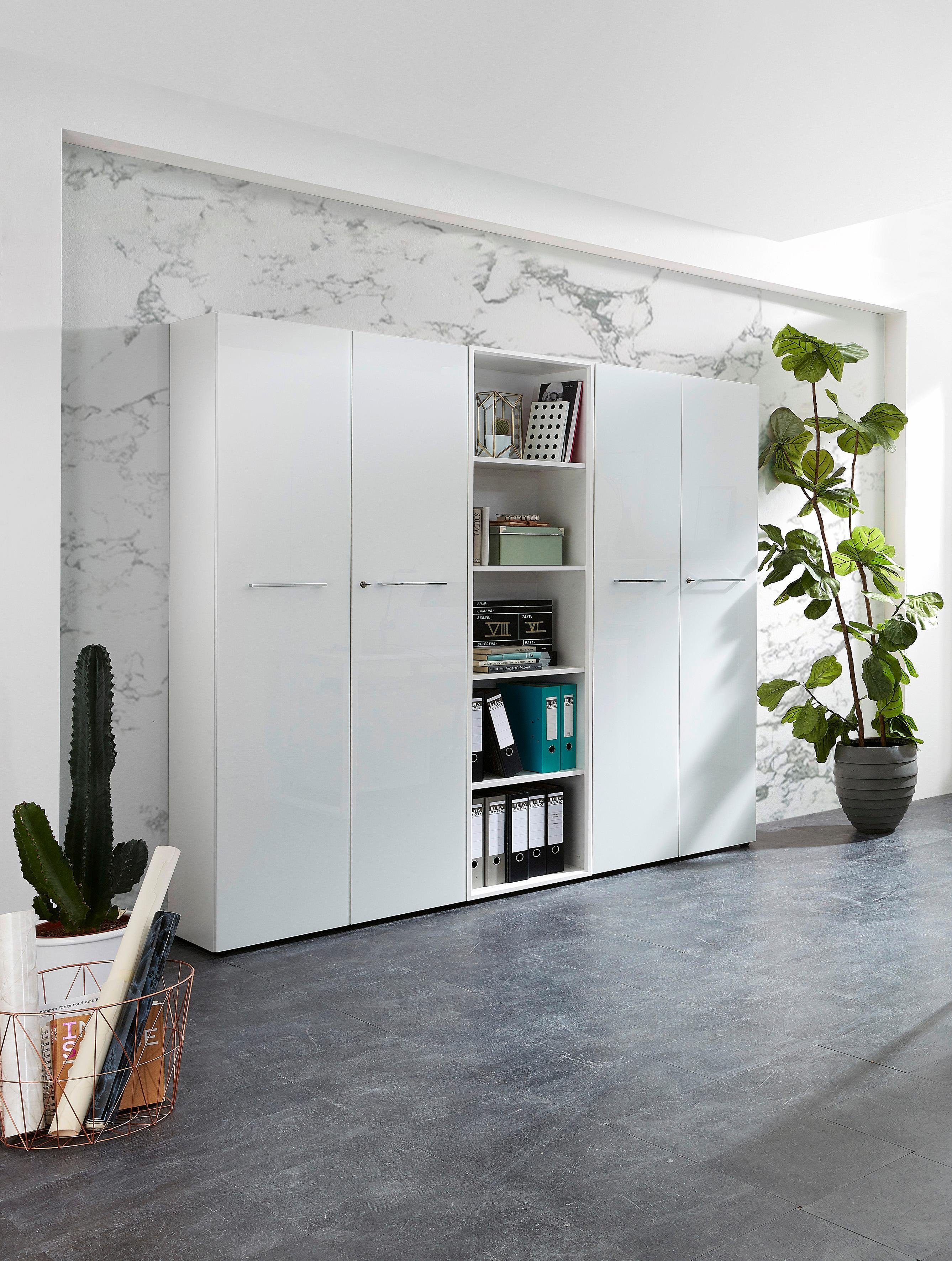 GERMANIA Ordnerrek GW-Monteria in 2 hoogtes, vakken met ordnerhoogte, breedte 50 cm, made in germany
