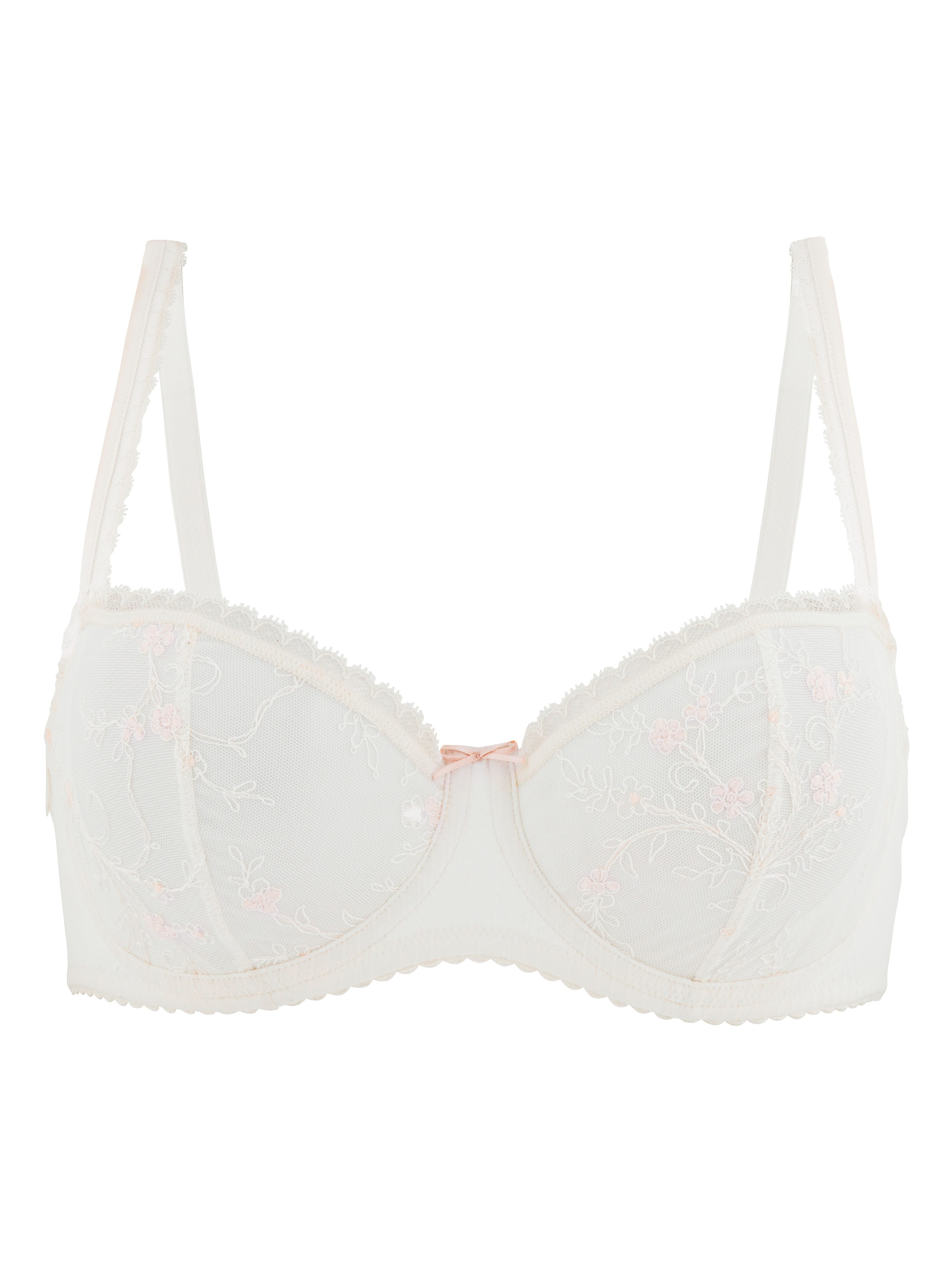 Conturelle by Felina Balconette-bh Mille Fleurs Decoratieve buitenband is elastisch en lengteverstelbaar